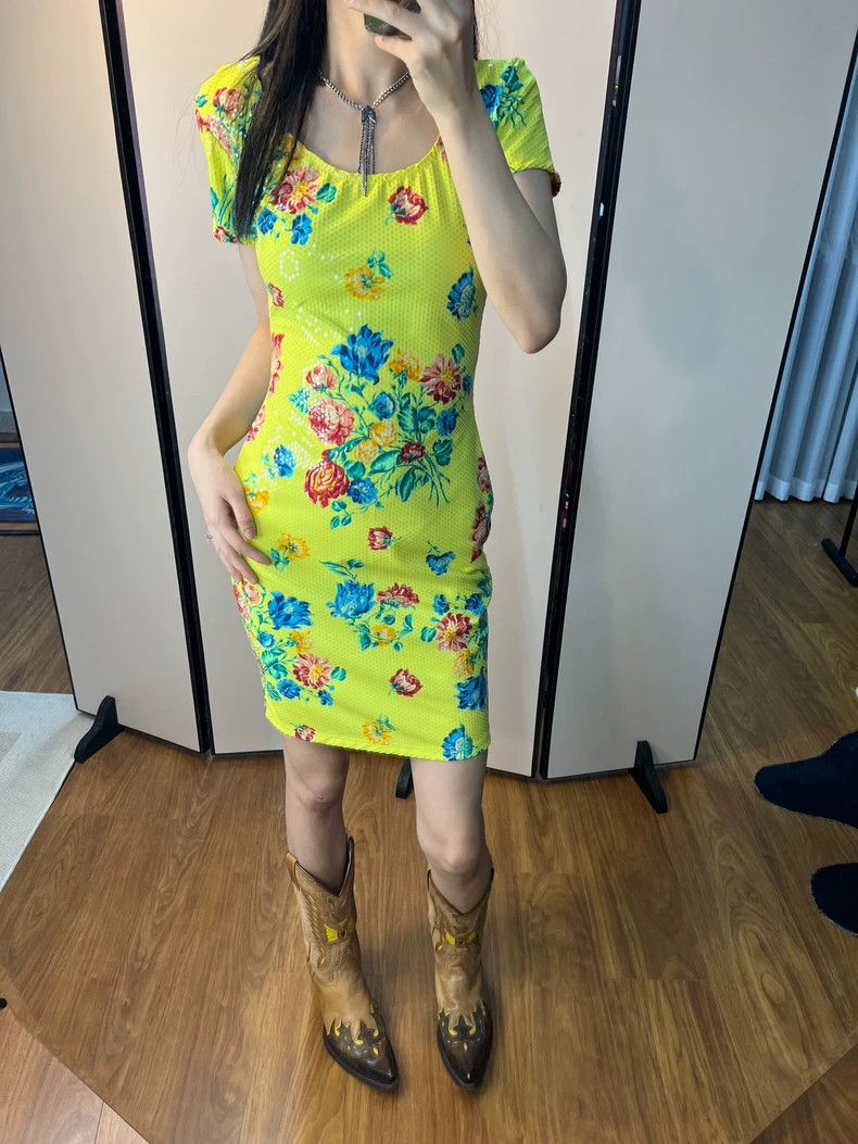 Kenzo KENZO Bright petals with a waist vase and a dress Size XS / US 0-2 / IT 36-38 - 9 Thumbnail