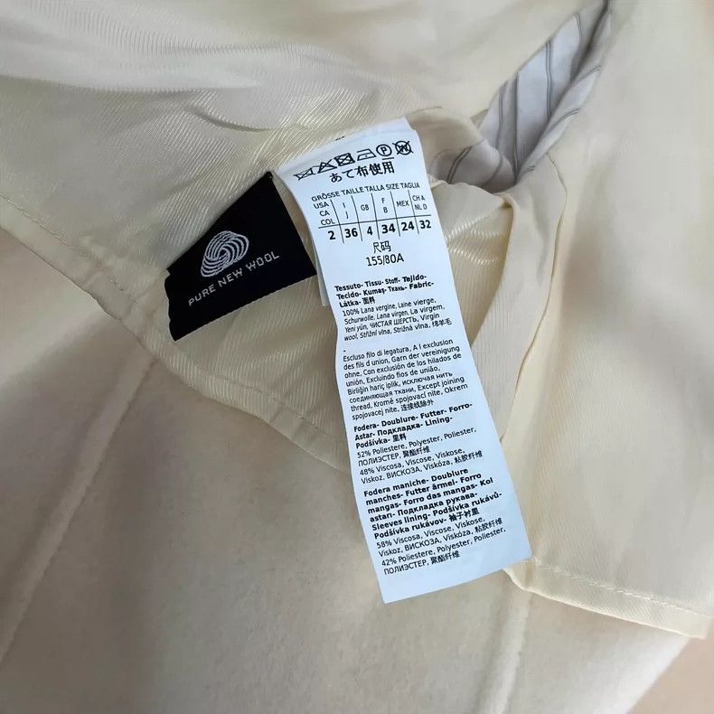 Max Mara Max Mara Beige wool coat Size S / US 4 / IT 40 - 5 Thumbnail