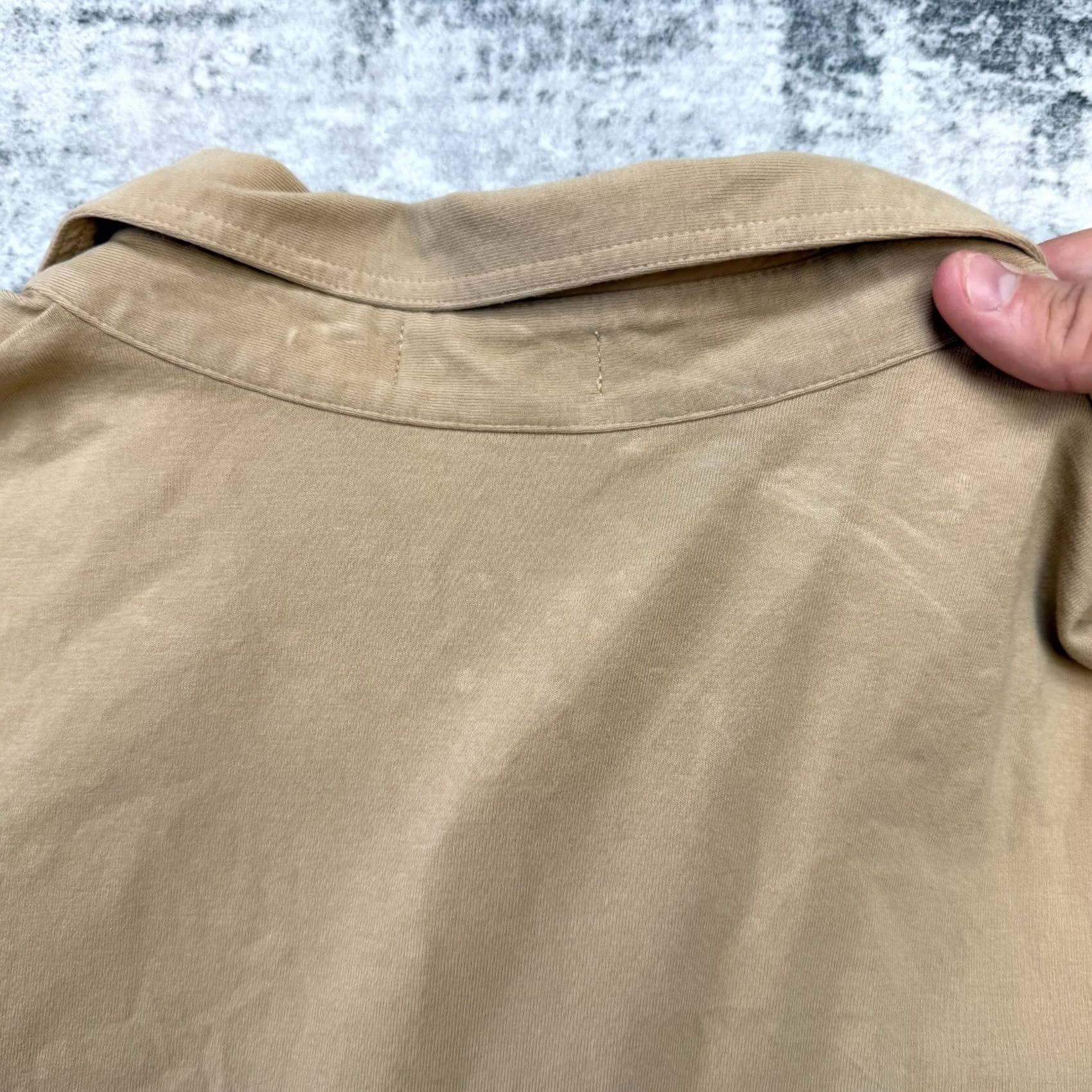 Peter Millar Peter Millar Shirt Men Medium Sand Crown Lava Wash Jersey Pearl Snap Stretch NEW Size US M / EU 48-50 / 2 - 5 Thumbnail