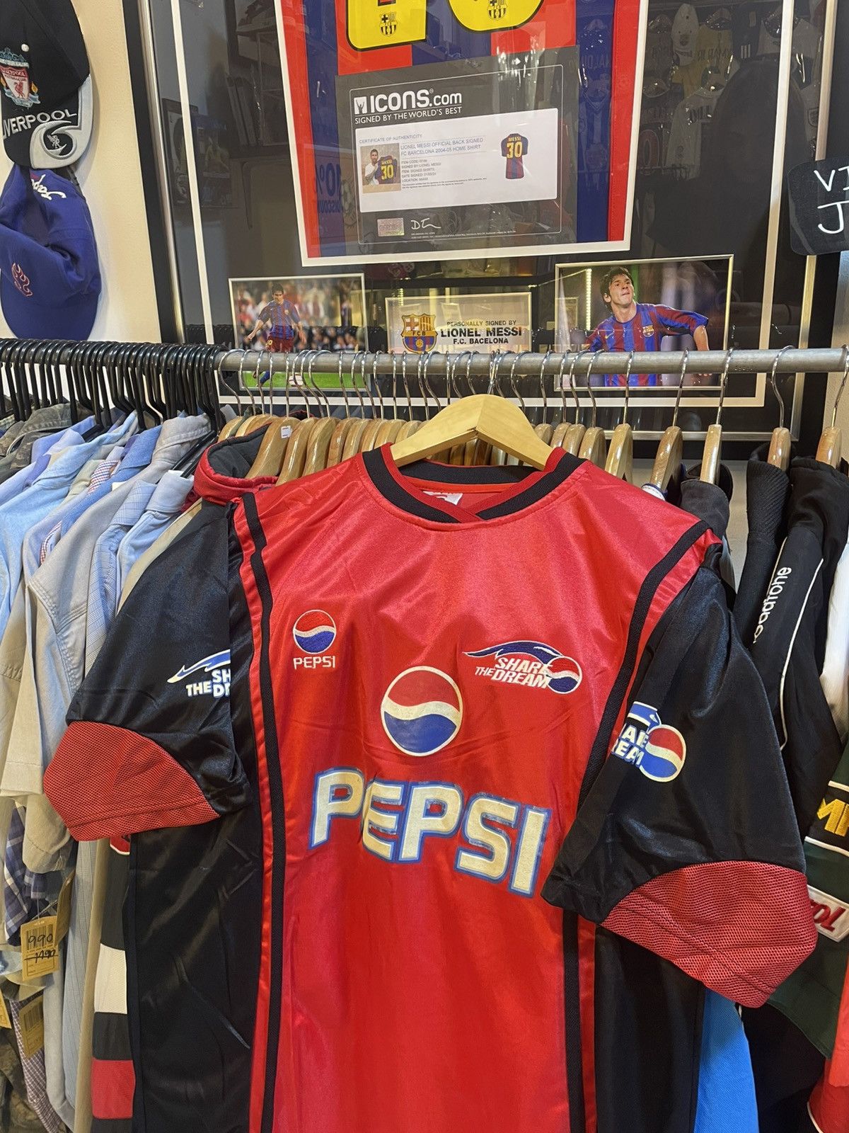 Other Vintage Pepsi Jersey Size US L / EU 52-54 / 3 - 2 Thumbnail