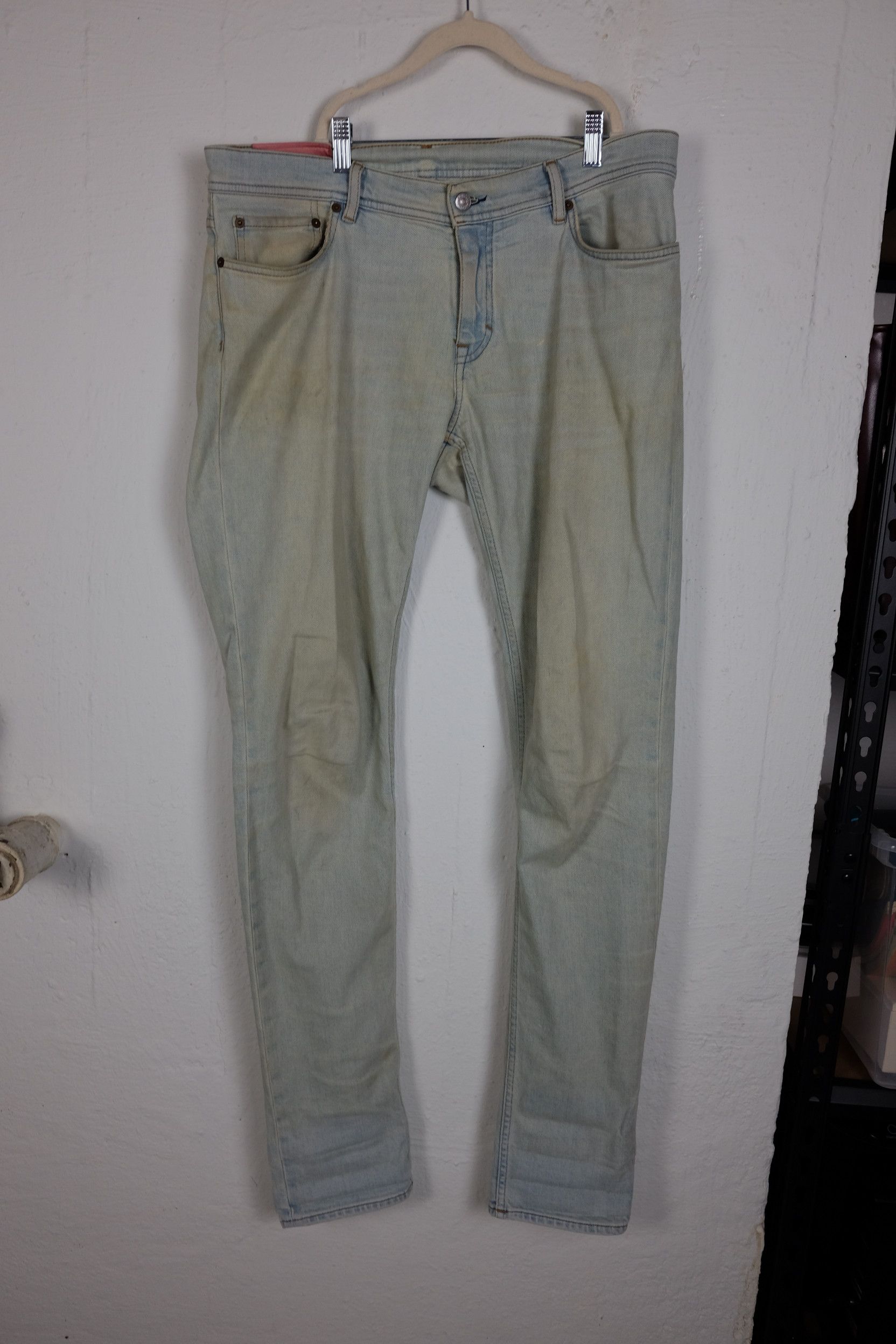 Acne Studios Acne Studios Blå Konst North Lt Blue Jeans Size US 33 - 1 Thumbnail