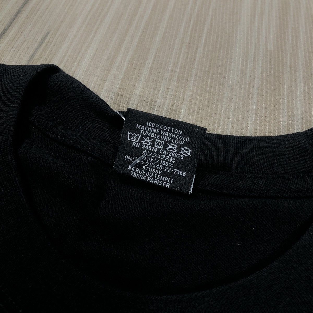Stussy × Vintage Stussy Born X Raised 8 Handstyles Tee Size US L / EU 52-54 / 3 - 4 Thumbnail
