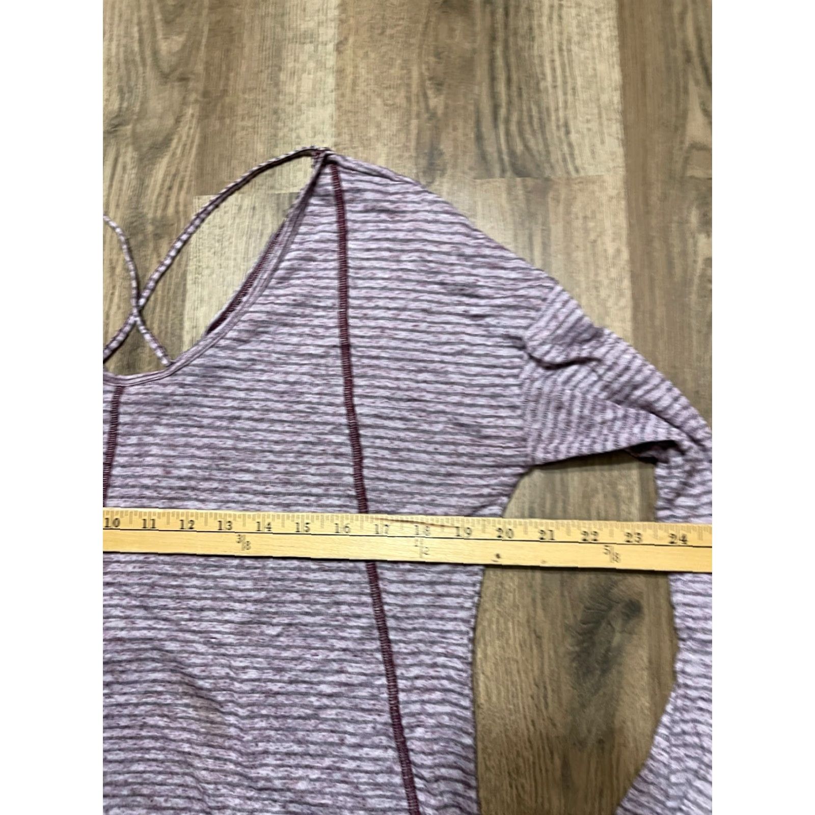 The North Face The North Face Shirt Women L Purple Striped Long Sleeve Size L / US 10 / IT 46 - 5 Thumbnail