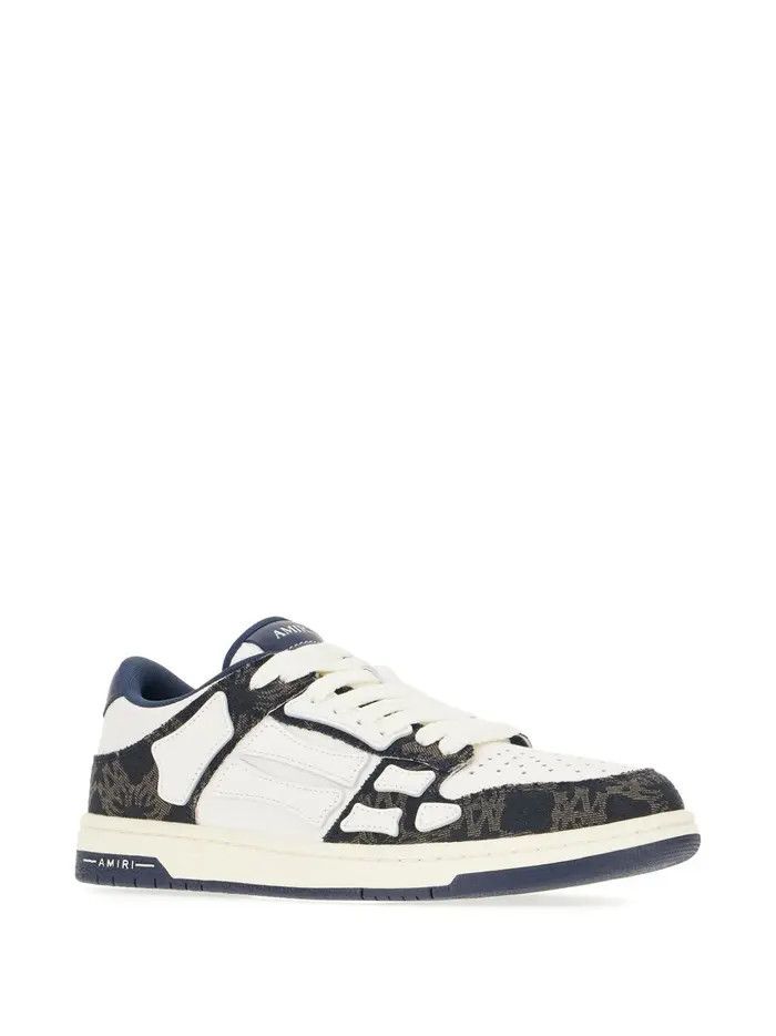 Amiri o1s1wg110526 MA Quad Skelton Low-Top Sneakers in Multicolor Size US 15 / EU 48 - 2 Thumbnail