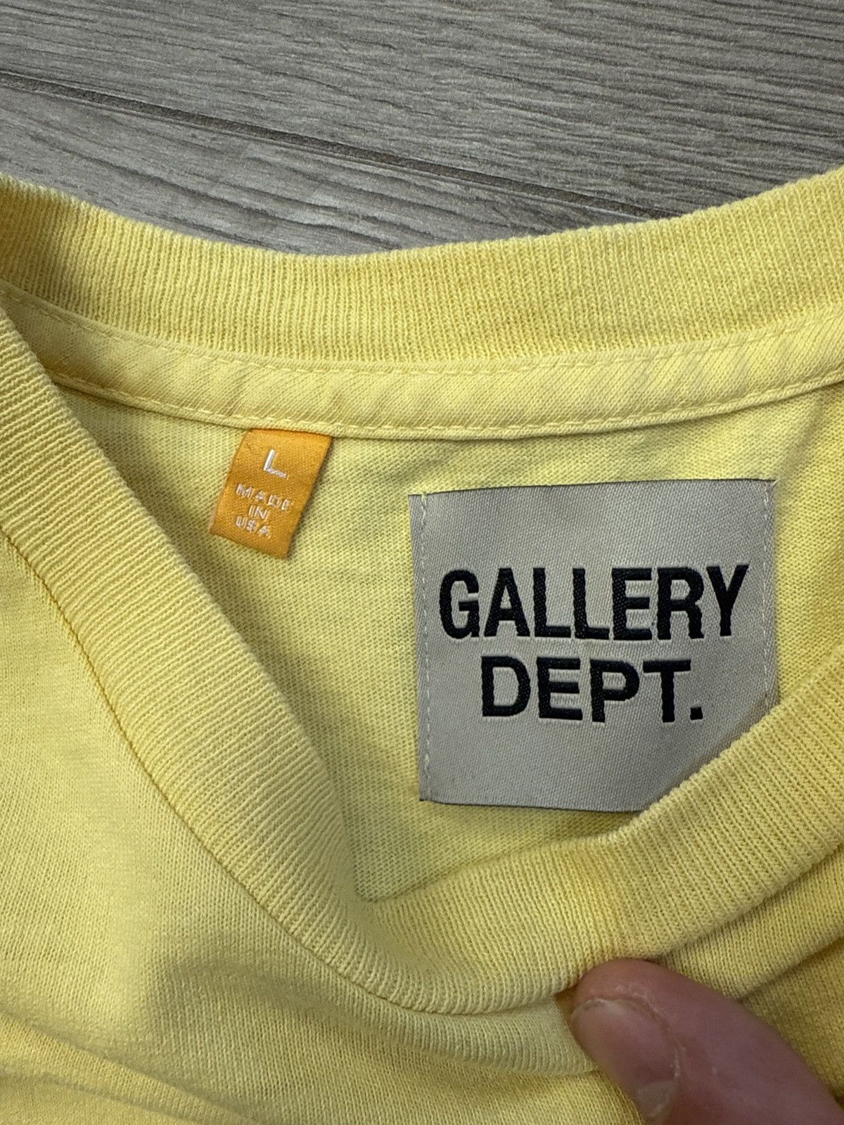 Gallery Dept. Gallery dept atk art that kills yellow t shirt large Size US L / EU 52-54 / 3 - 4 Thumbnail