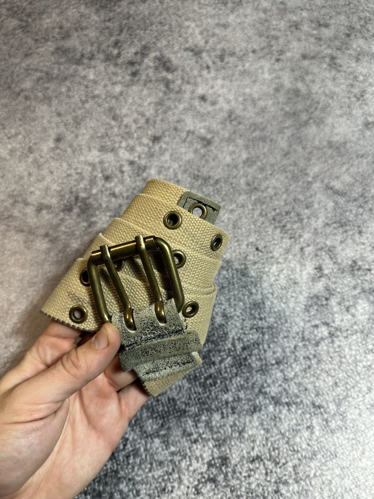 Designer Y2K Vintage Full Holes Avant Garde Streetwear Belts USA Alt Size ONE SIZE - 2 Thumbnail