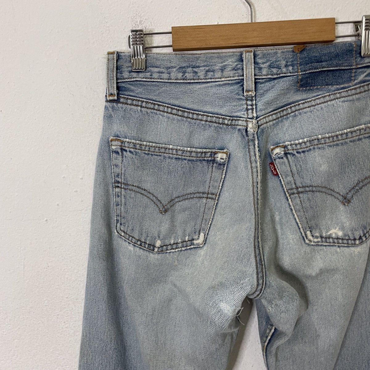 Levi's Vintage 90s Levis Distressed Denim Jeans Size 28" / US 6 / IT 42 - 10 Thumbnail