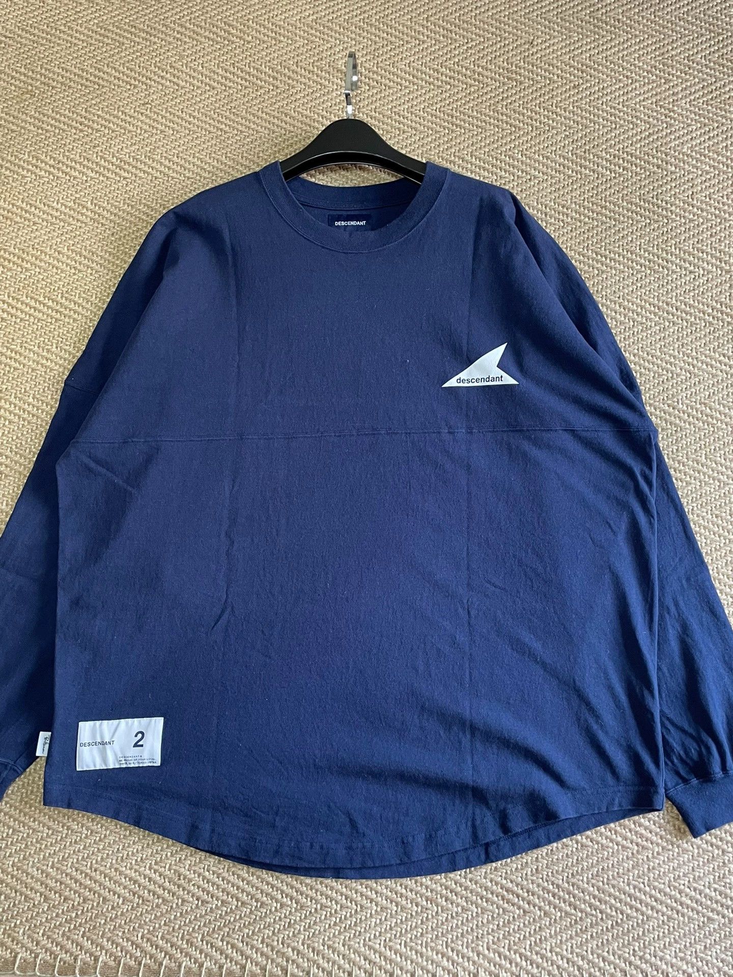Descendant DESCENDANT CETUS RonHerman Back Big Logo LS Tee OS Size US M / EU 48-50 / 2 - 2 Thumbnail
