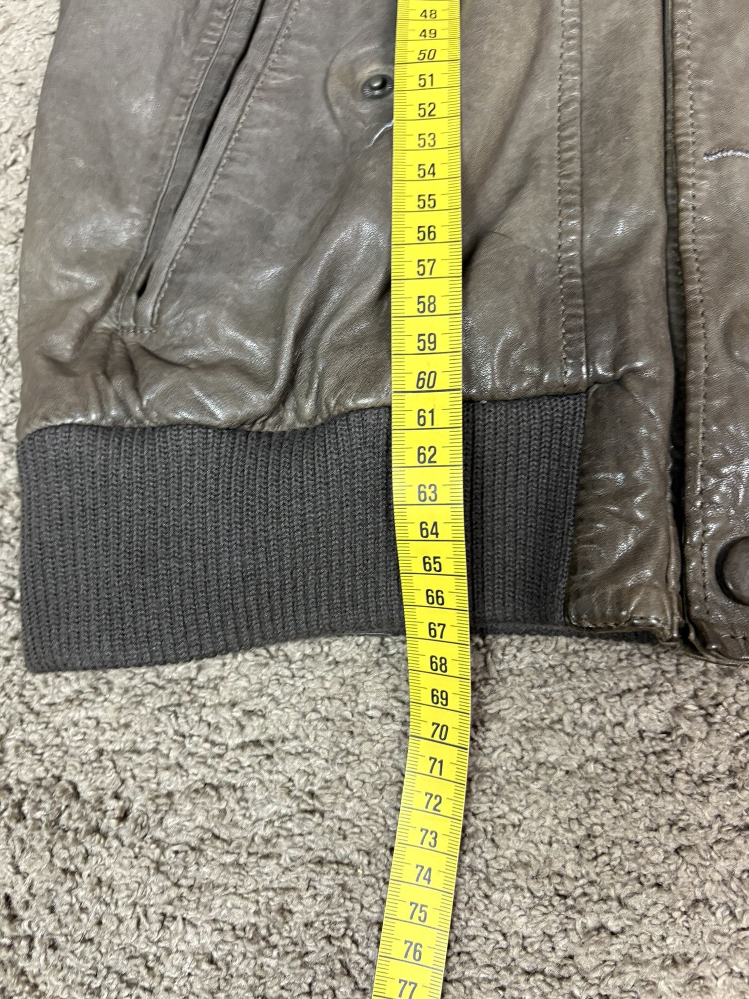 Dolce & Gabbana Dolce & Gabbana Vintage Leather Bomber Jacket Size US M / EU 48-50 / 2 - 16 Thumbnail