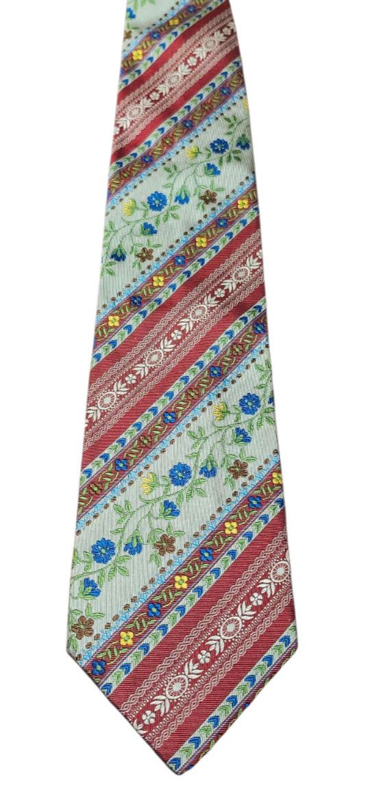 Kenzo Kenzo Men Accessories Floral Tie Made In Italy Size ONE SIZE - 6 Thumbnail