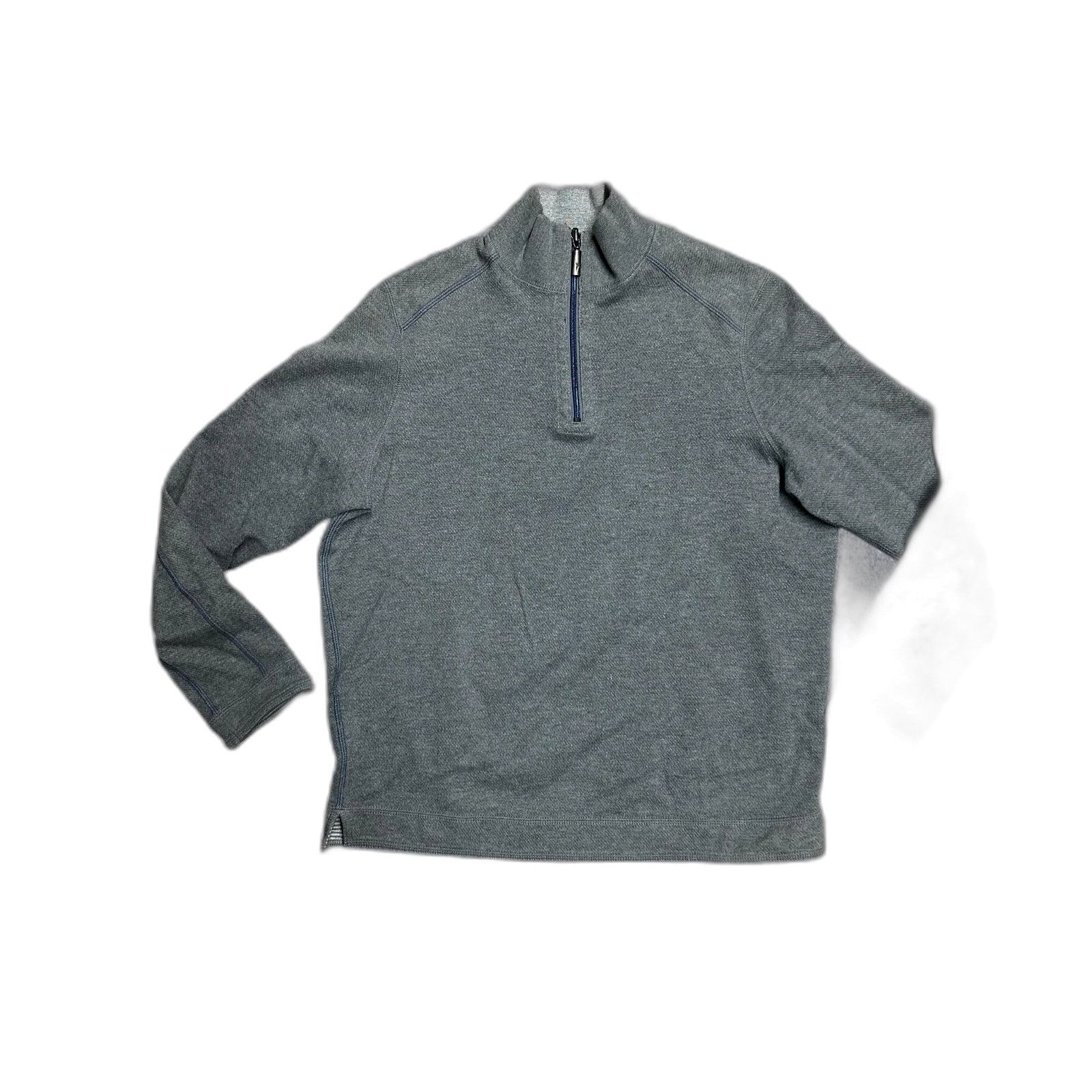 Tommy Bahama Tommy Bahama Flipshore Reversible Grey Sweater Mens Large Size US L / EU 52-54 / 3 - 1 Thumbnail
