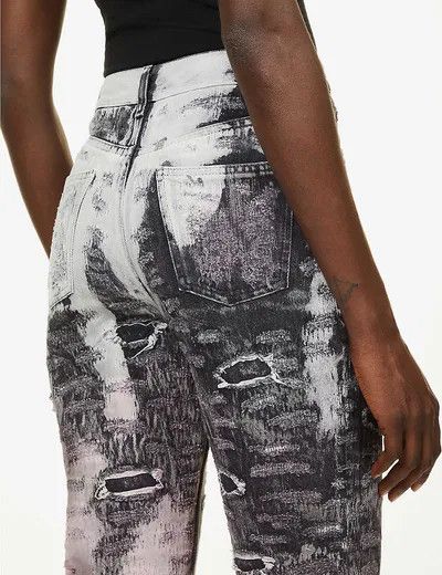 Givenchy o1y0925 Denim Pant in Multicolor Size 27" / US 4 / IT 40 - 5 Thumbnail
