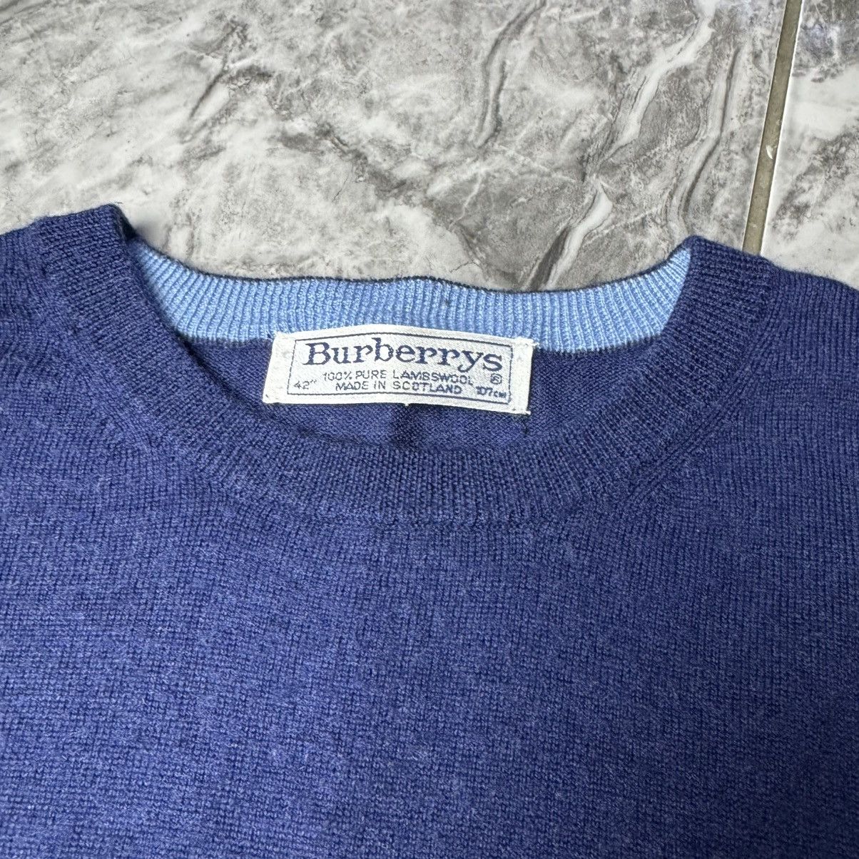 Burberry × Vintage Burberry multicolour sweatshirt vintage Size US M / EU 48-50 / 2 - 4 Thumbnail