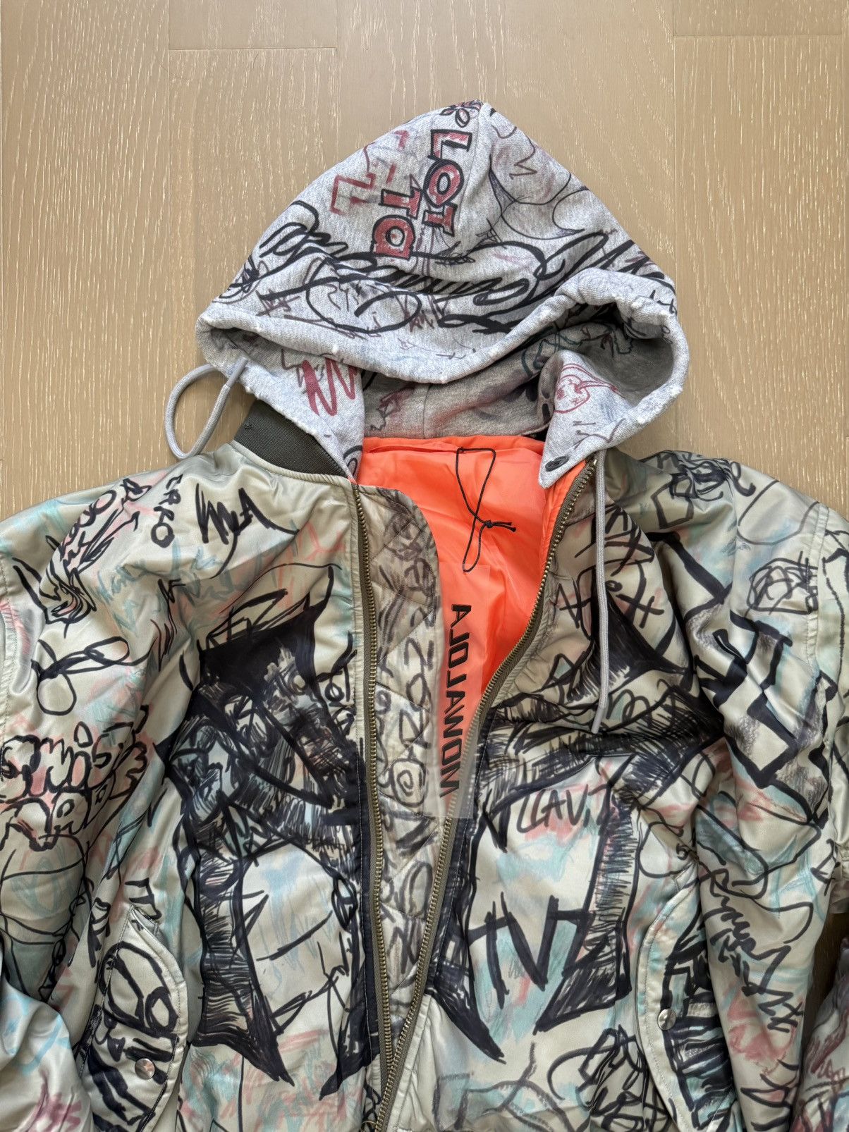 Mowalola Molawola Graffiti Bomber Size US S / EU 44-46 / 1 - 2 Thumbnail