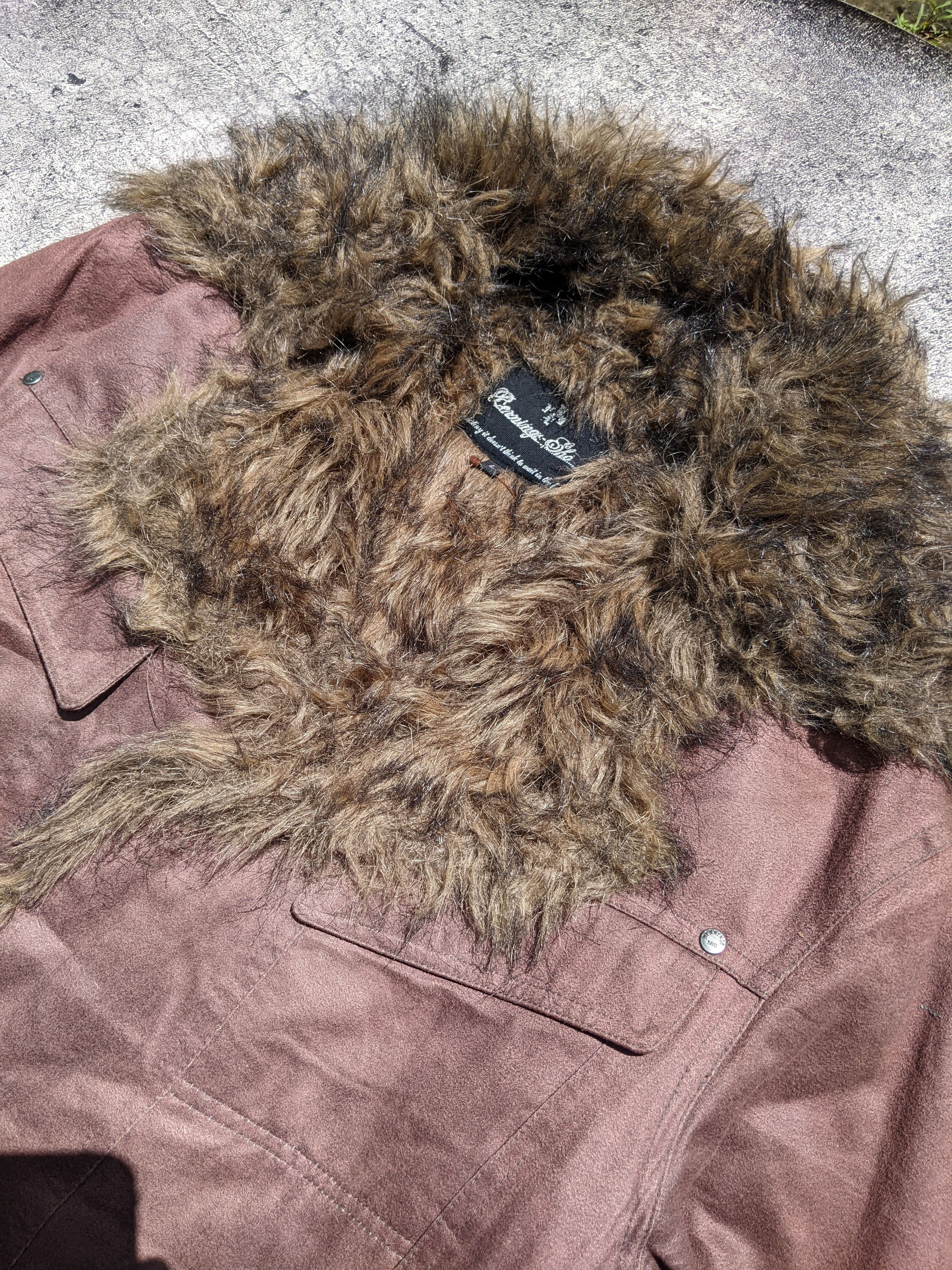 Other Berning Sho Fur Suede Jacket Vkei Style Size US L / EU 52-54 / 3 - 11 Thumbnail