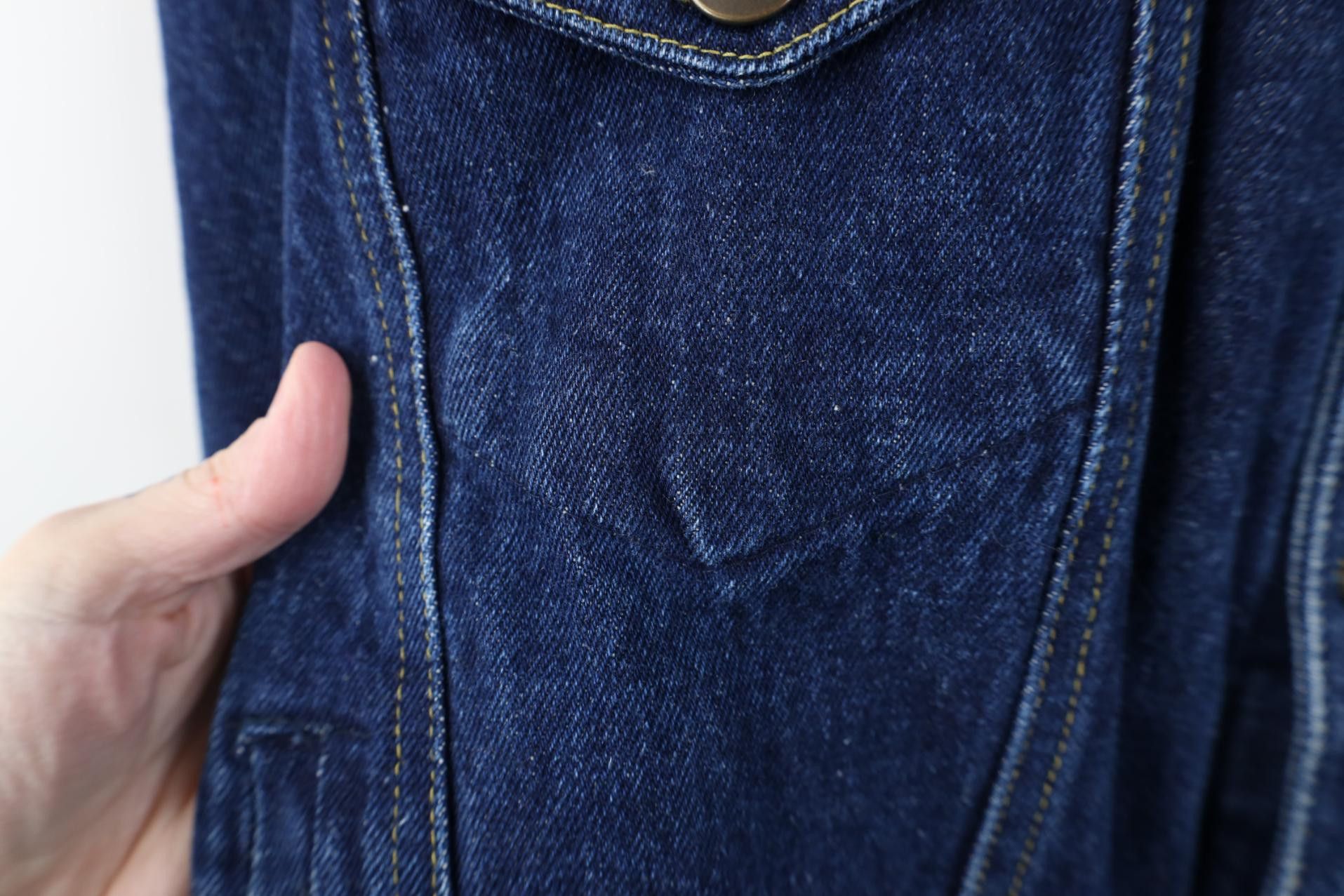 Vintage Vintage 90s Streetwear Fit Denim Jean Trucker Jacket Blue Size US XL / EU 56 / 4 - 5 Thumbnail