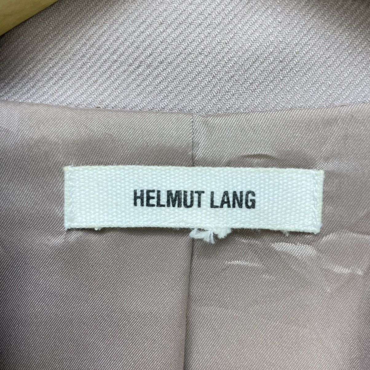 Helmut Lang 💥Designer Helmut Lang Leather Jacket Size M / US 6-8 / IT 42-44 - 8 Thumbnail