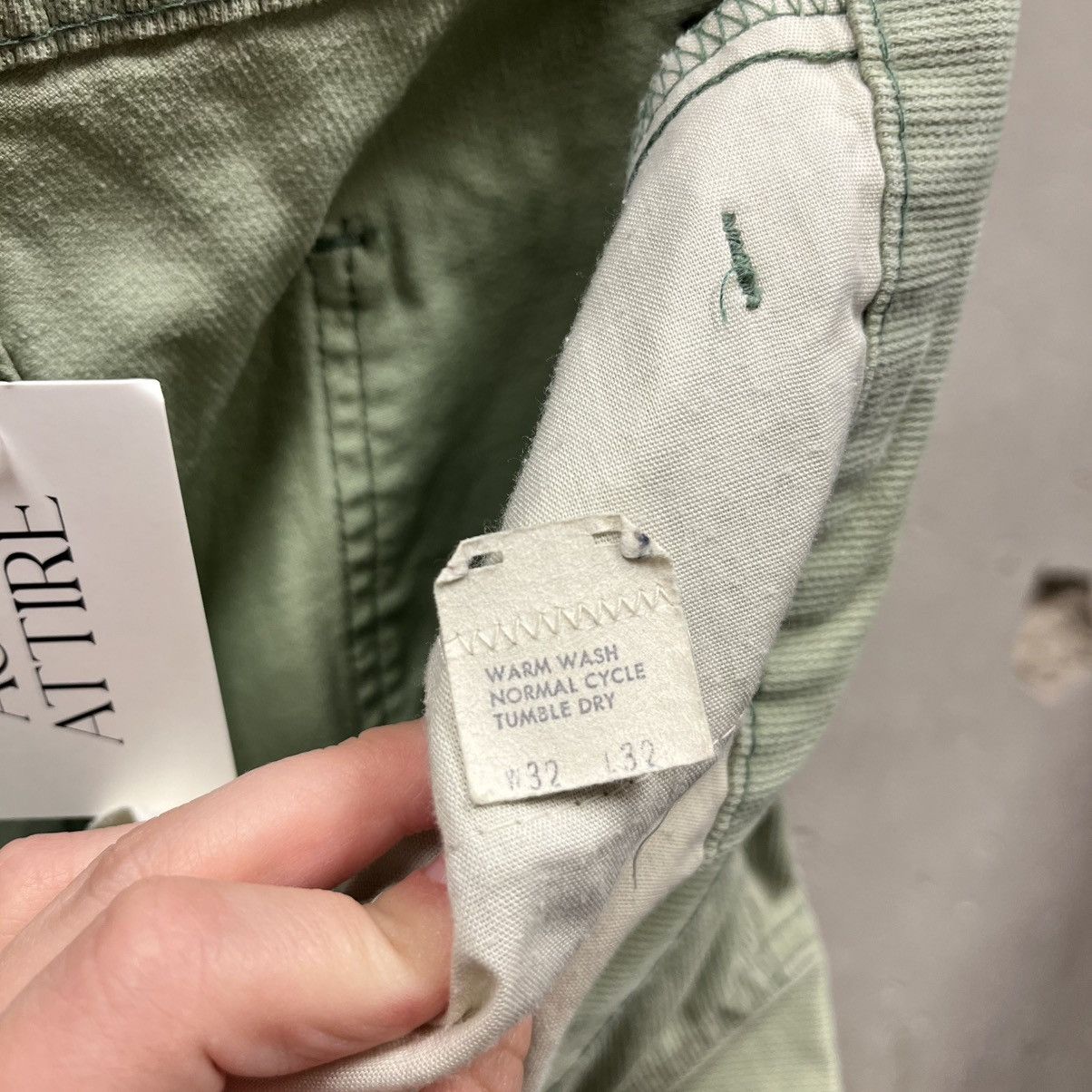 Levi's Levi's Green Corduroy 1970s Flare Leg Talon Zipper 32 Pants Size US 32 / EU 48 - 7 Thumbnail