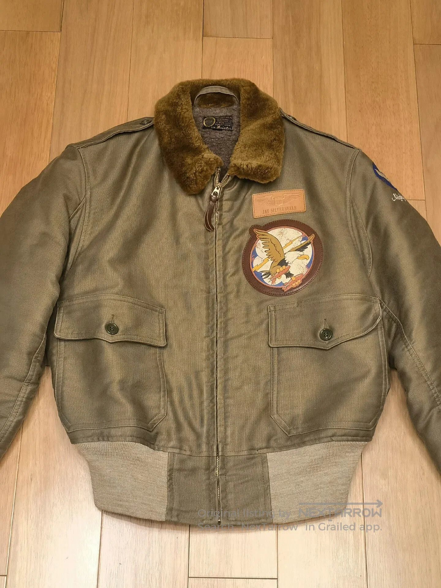 TOYS McCOY Classic Toys Mccoy B10 Jacket in Alpaca. Size M / US 6-8 / IT 42-44 - 3 Thumbnail
