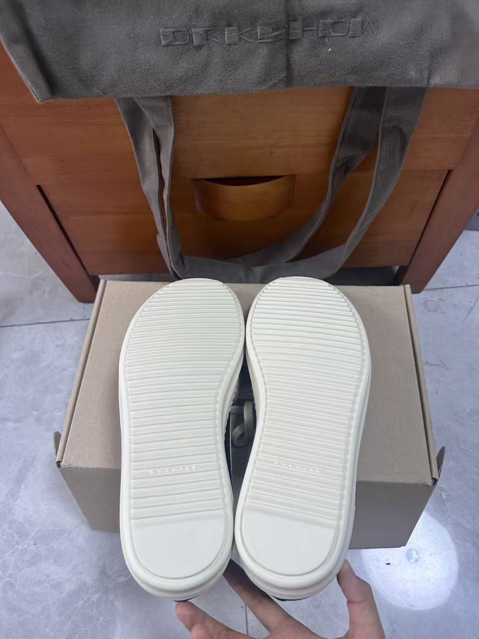 Rick Owens Drkshdw Rick Owens low-top sneakers Size US 10 / EU 43 - 5 Thumbnail
