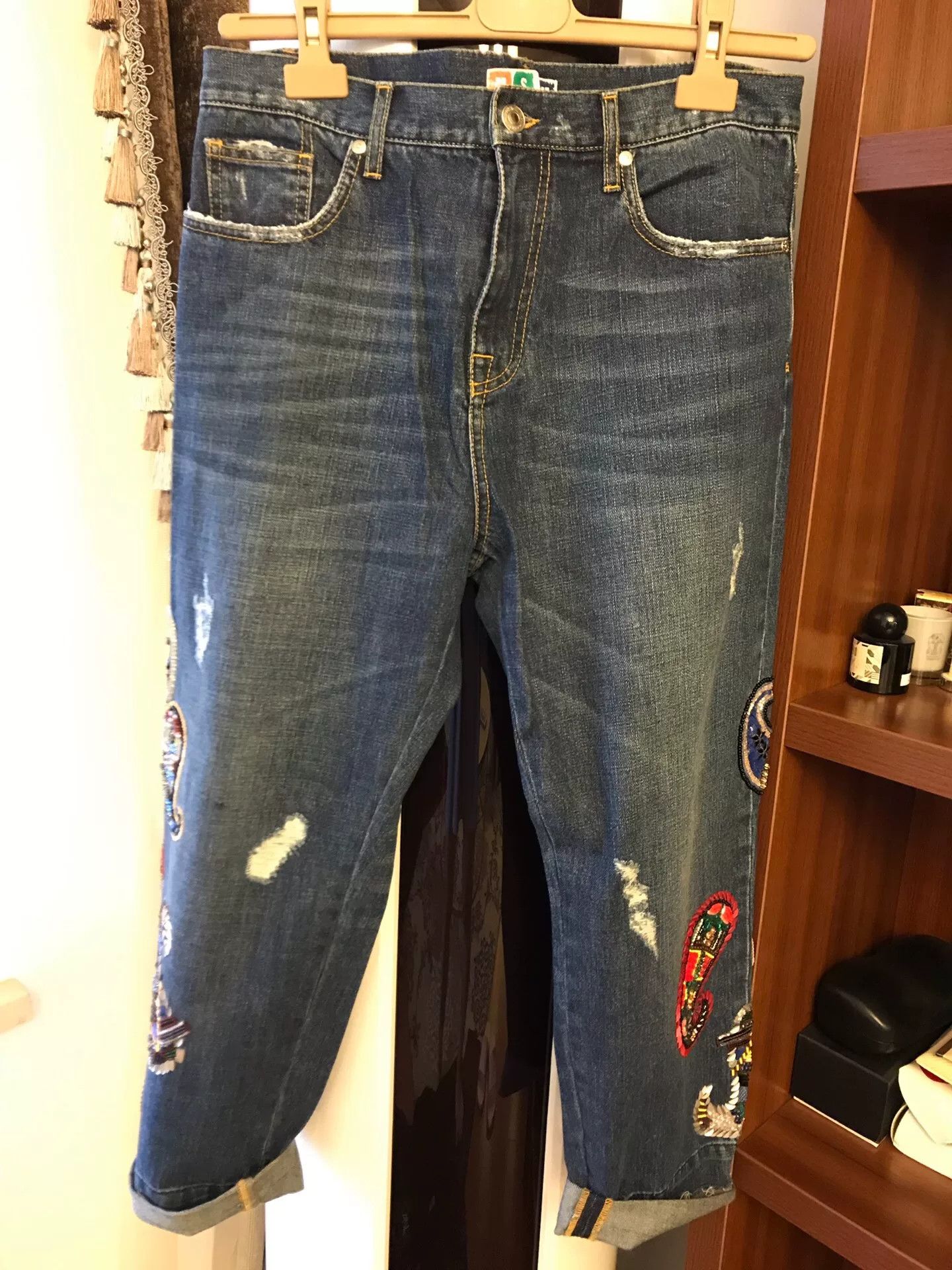 MSGM MSGM Women's Denim Jeans Size 42" / US 20 - 1 Thumbnail