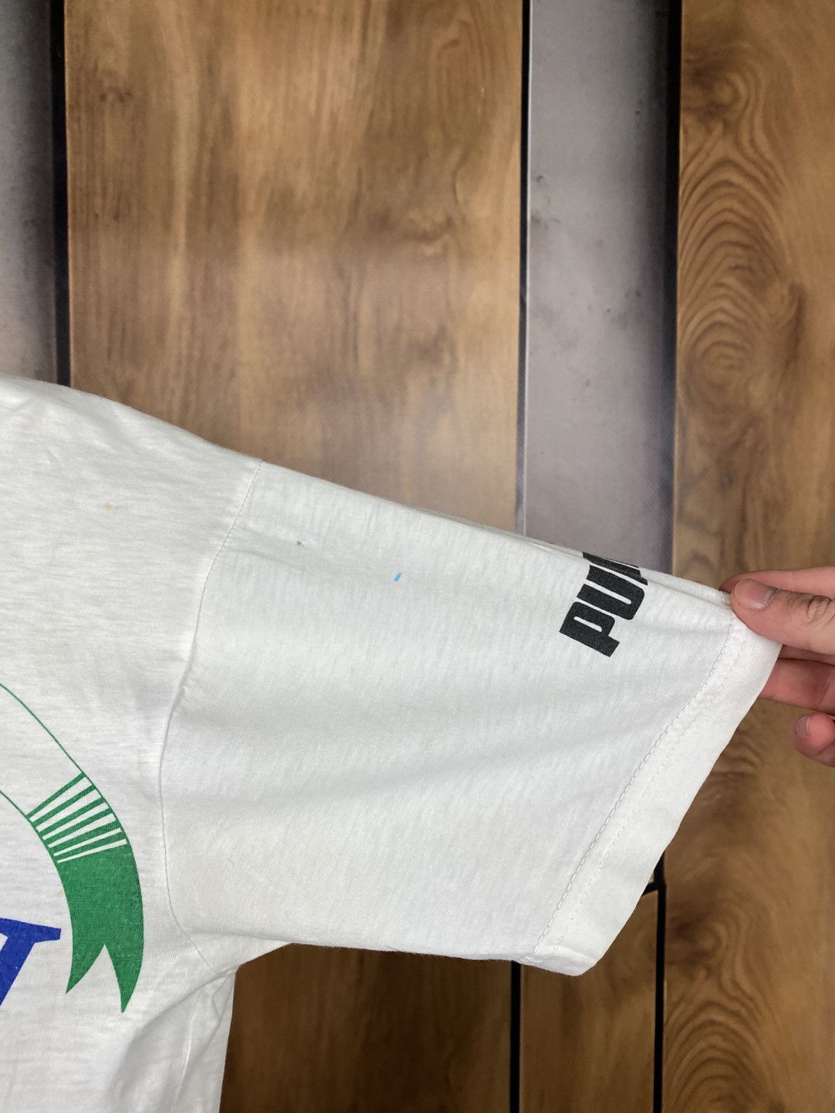 Puma 🕊️Vintage 1988 T-Shirt Puma International Sports Game Tee🕊️ Size US S / EU 44-46 / 1 - 8 Thumbnail