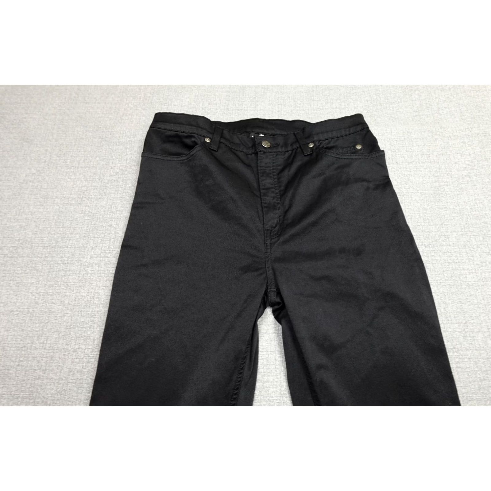Harley Davidson Harley-Davidson Jeans Shirt Womens 34x32 Black Relaxed Fit 5-Pocket Denim Biker Grunge Vintage N/A Size 24" / US 00 / IT 34 - 2 Thumbnail