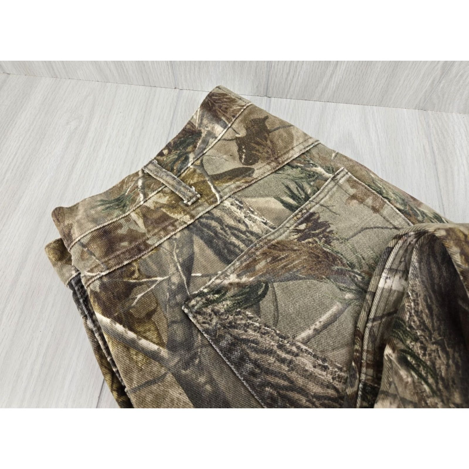 Realtree VINTAGE Realtree Jeans Men's 38x30 Camouflage Double Knee Denim Size US 38 / EU 54 - 6 Thumbnail