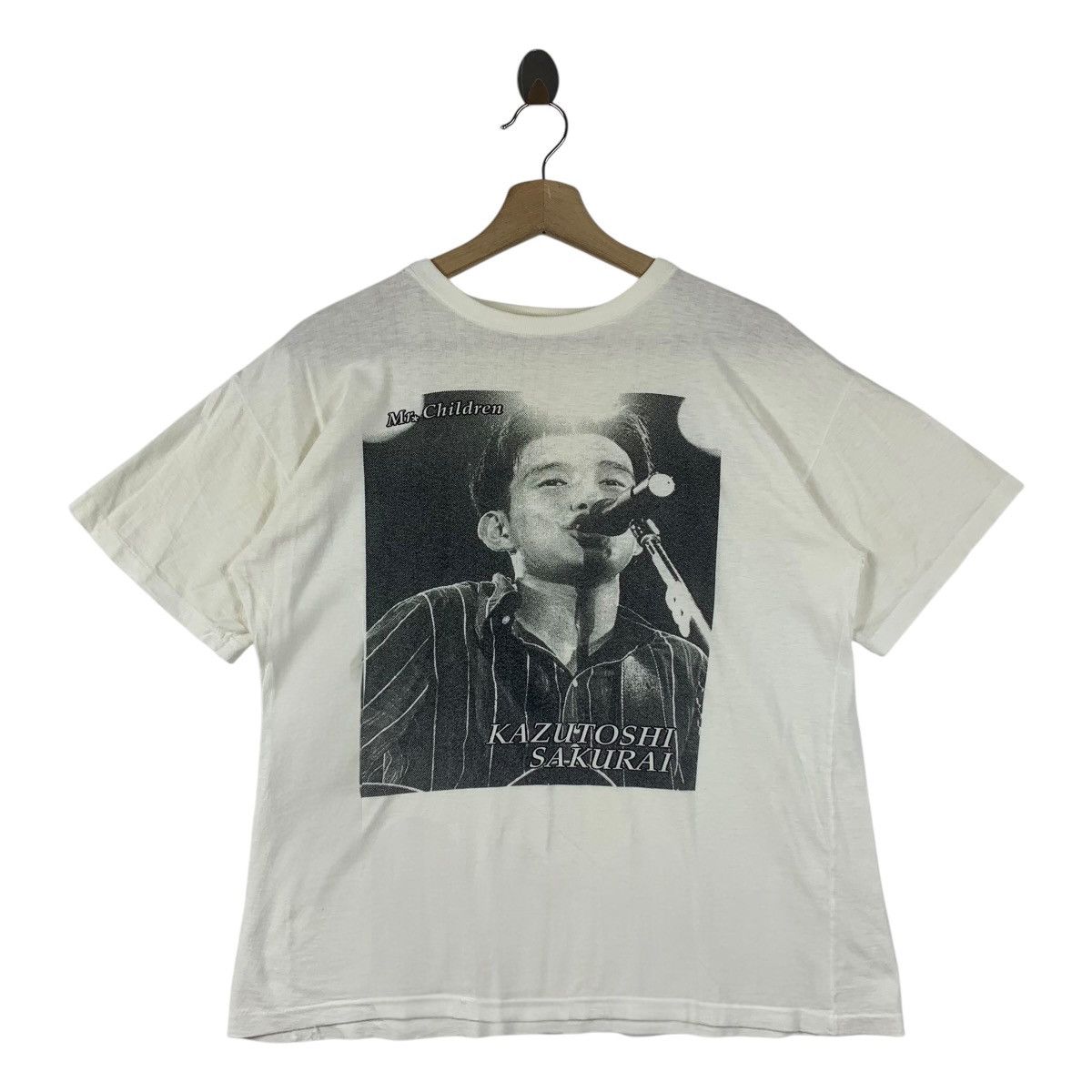 Band Tees × Japanese Brand Vintage MR CHILDREN singer kazutoshi sakurai band tee Size US M / EU 48-50 / 2 - 1 Thumbnail