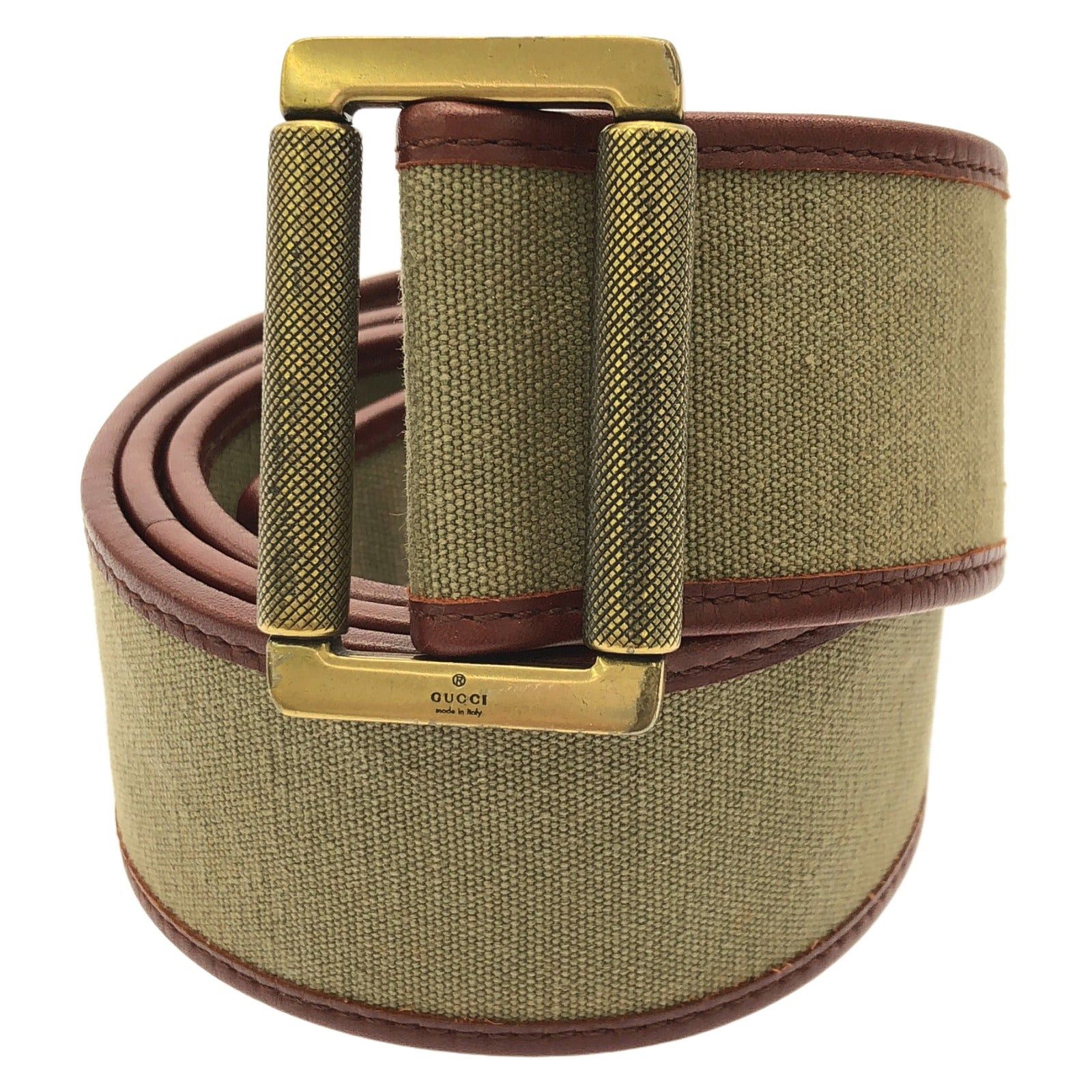 Gucci Gucci Belt Others Khaki Green Size ONE SIZE - 1 Thumbnail
