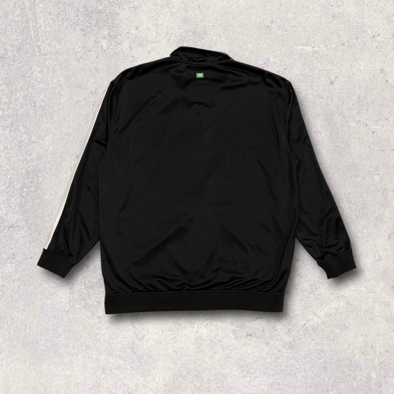 Ecko Unltd. Eckō Unltd. Black Striped Zip-Up Track Jacket Size US XL / EU 56 / 4 - 3 Thumbnail