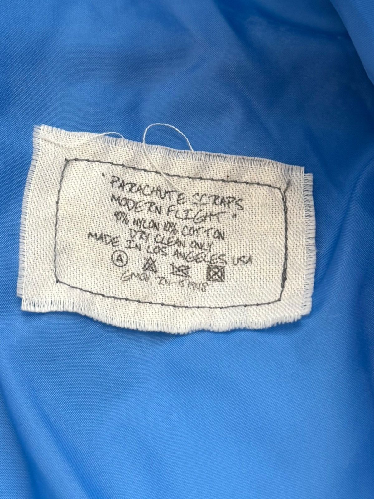 Greg Lauren Parachute Scraps Modern Flight Bomber Jacket Size US M / EU 48-50 / 2 - 10 Thumbnail