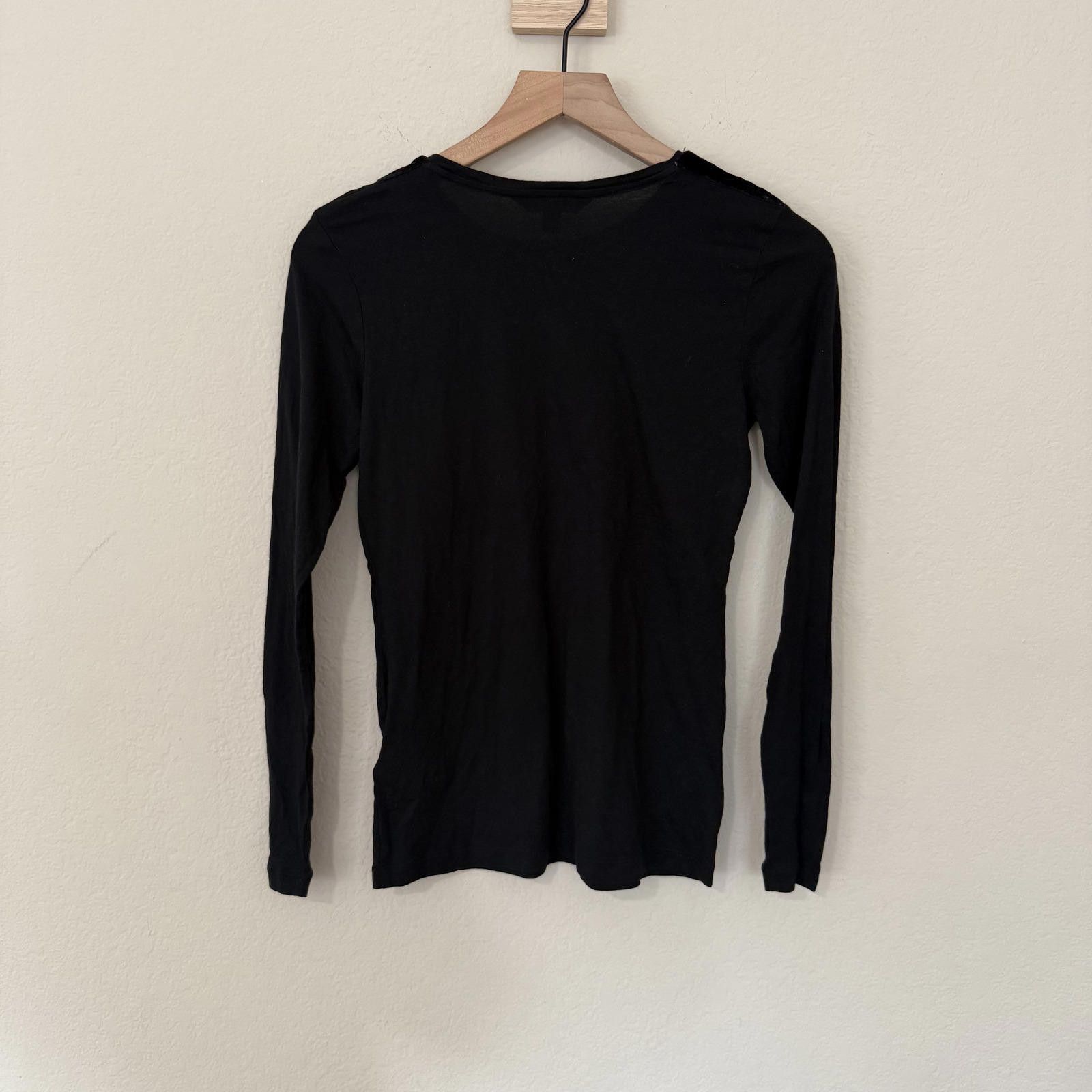 Polo Ralph Lauren Ralph Lauren Shirt Women's XS Black Lauren Size XS / US 0-2 / IT 36-38 - 4 Thumbnail