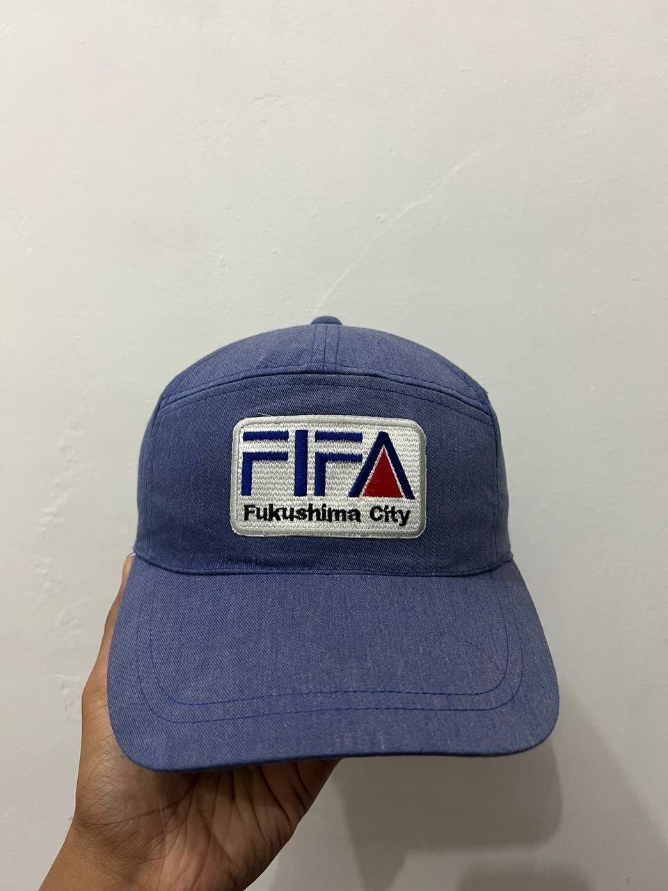 Japanese Brand Vintage FIFA Fukushima City Patches Hat Size ONE SIZE - 1 Thumbnail