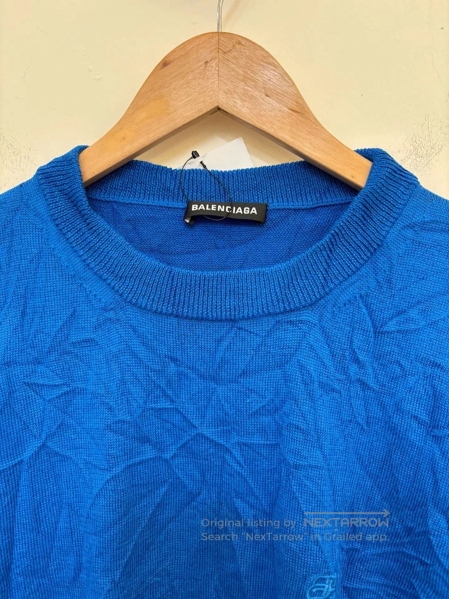 Balenciaga Balenciaga 20FW Pleated Knit Sweater. Size US M / EU 48-50 / 2 - 2 Thumbnail