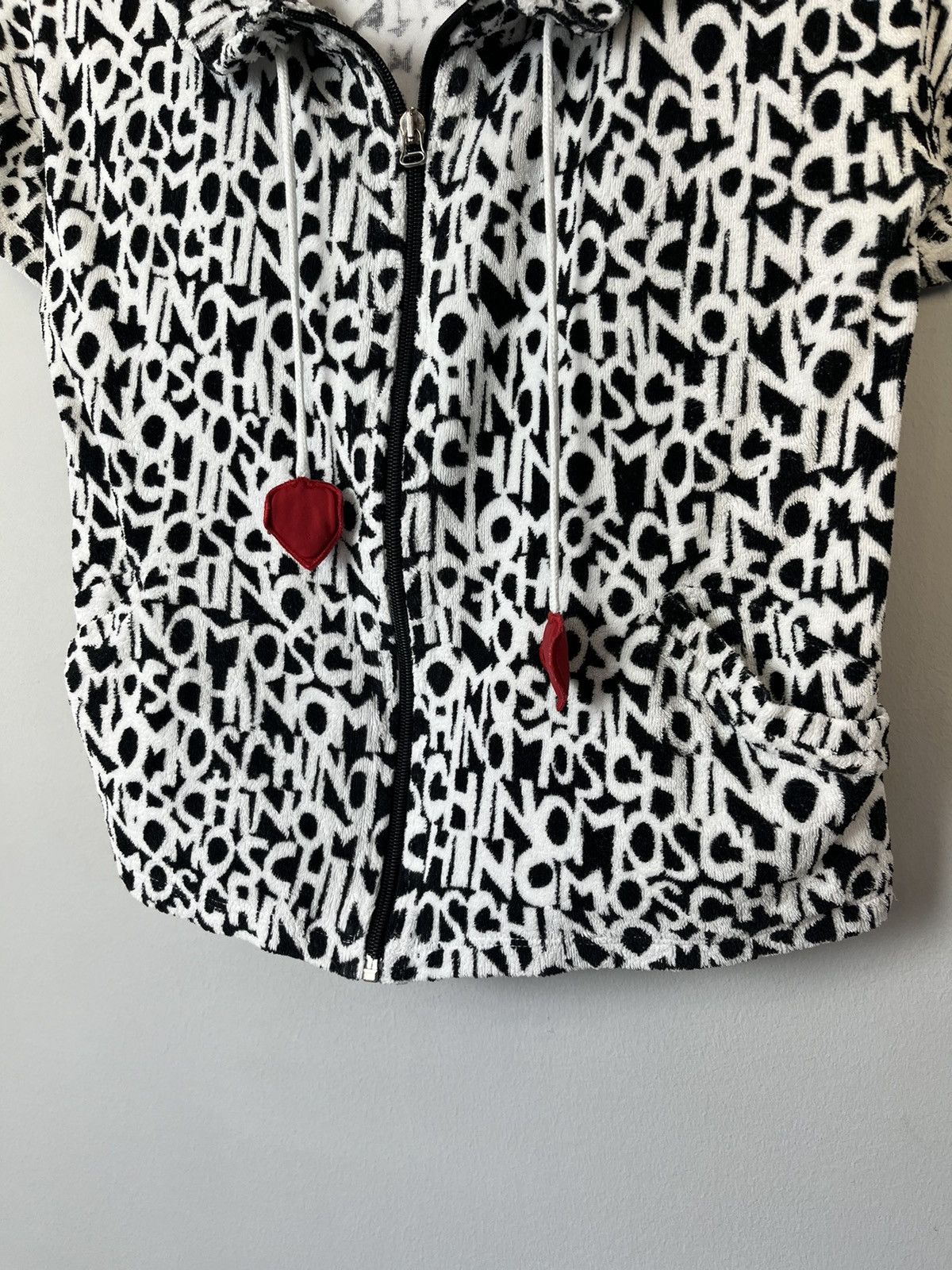 Moschino Moschino Mare Monogram Full Zip Blouses Size M / US 6-8 / IT 42-44 - 4 Thumbnail