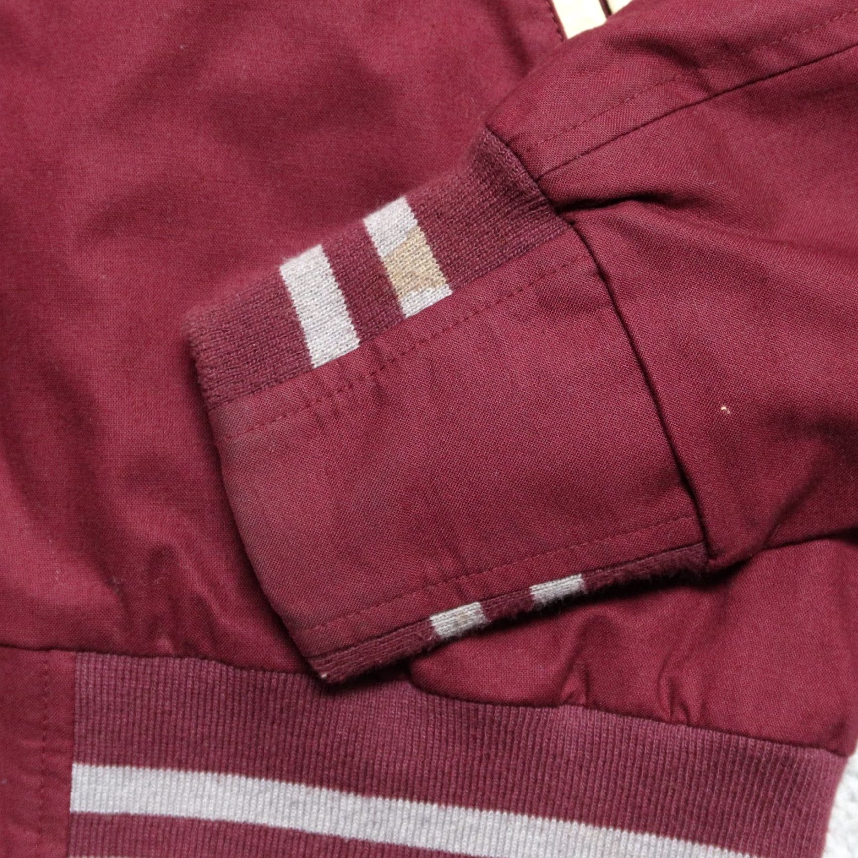 Golden Bear Golden Bear Varsity Jacket for Union Made Size M Maroon Men Adult Jacket Size US M / EU 48-50 / 2 - 2 Thumbnail