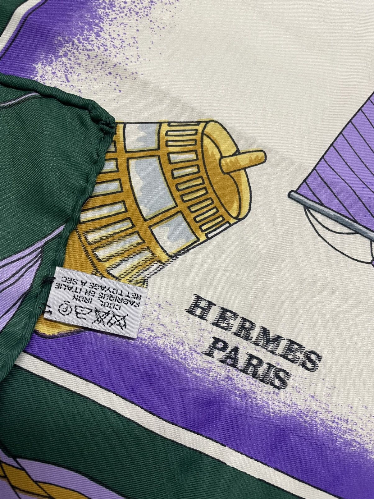 Hermes × Vintage HERMES PARIS SILK SCARVES Size ONE SIZE - 3 Thumbnail