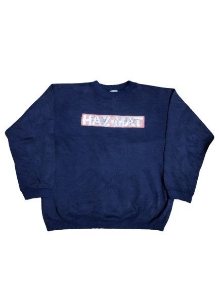 Other Vintage Haz Mat Sweatshirt Size US XL / EU 56 / 4 - 2 Thumbnail