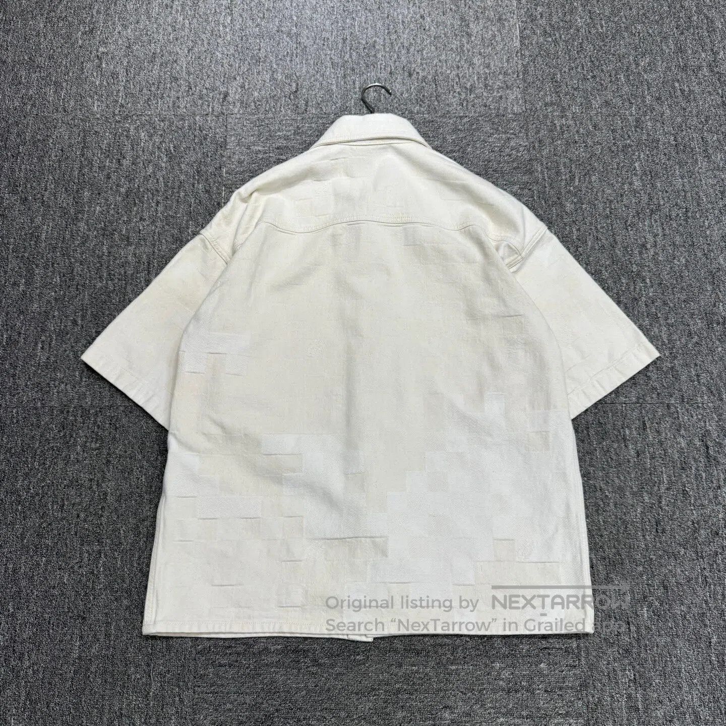 Louis Vuitton Louis Vuitton Checkered denim short-sleeved shirt| Size US M / EU 48-50 / 2 - 2 Thumbnail