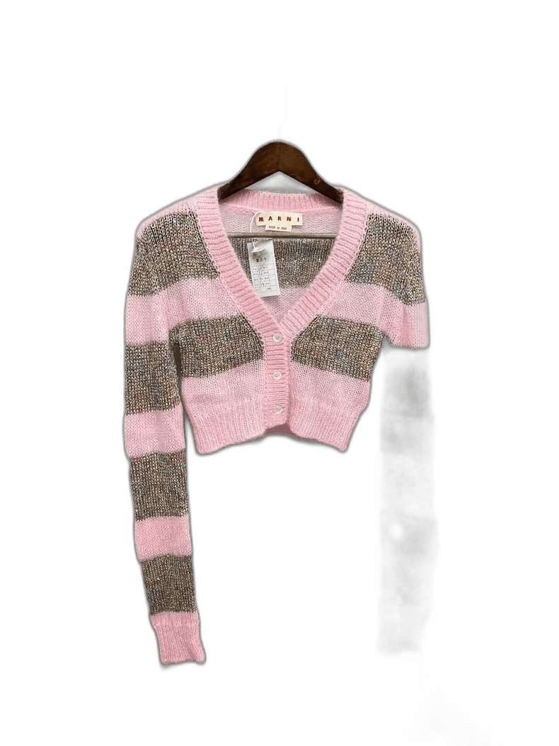 Marni Marni Short Sequin Cardigan Size 40-yf Size US M / EU 48-50 / 2 - 1 Thumbnail