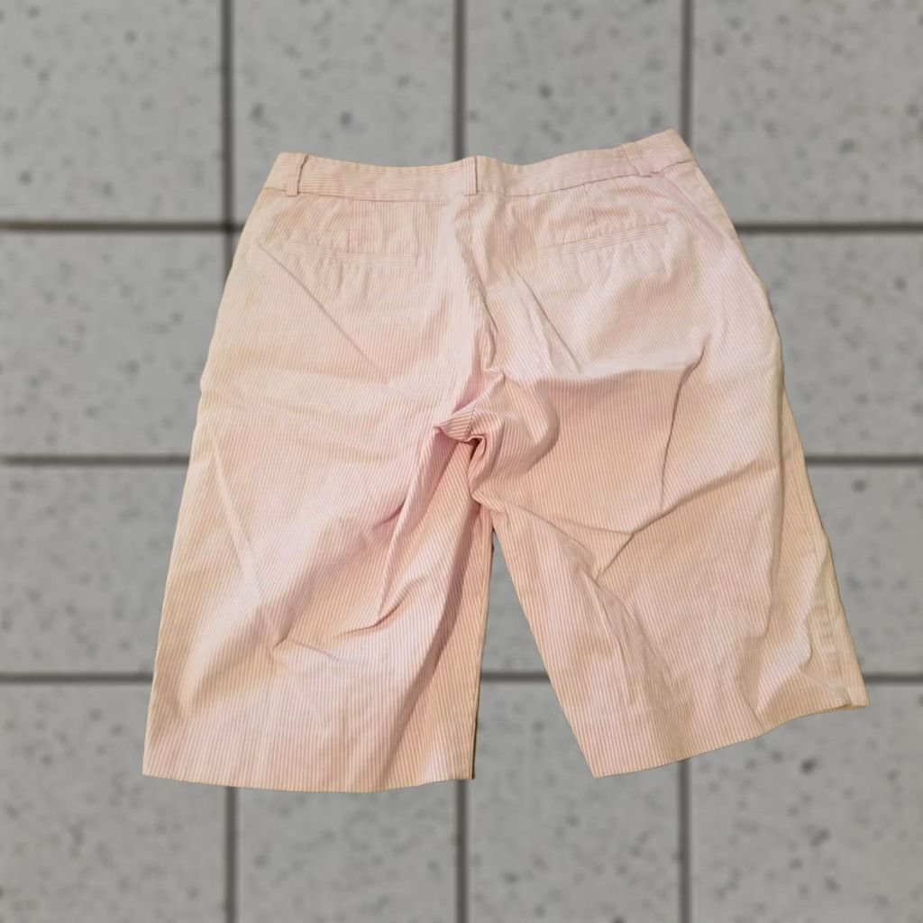 Polo Ralph Lauren Polo Ralph Lauren Shorts Womens 4 Purple Stripes Cotton Chino Size 27" / US 4 / IT 40 - 1 Thumbnail