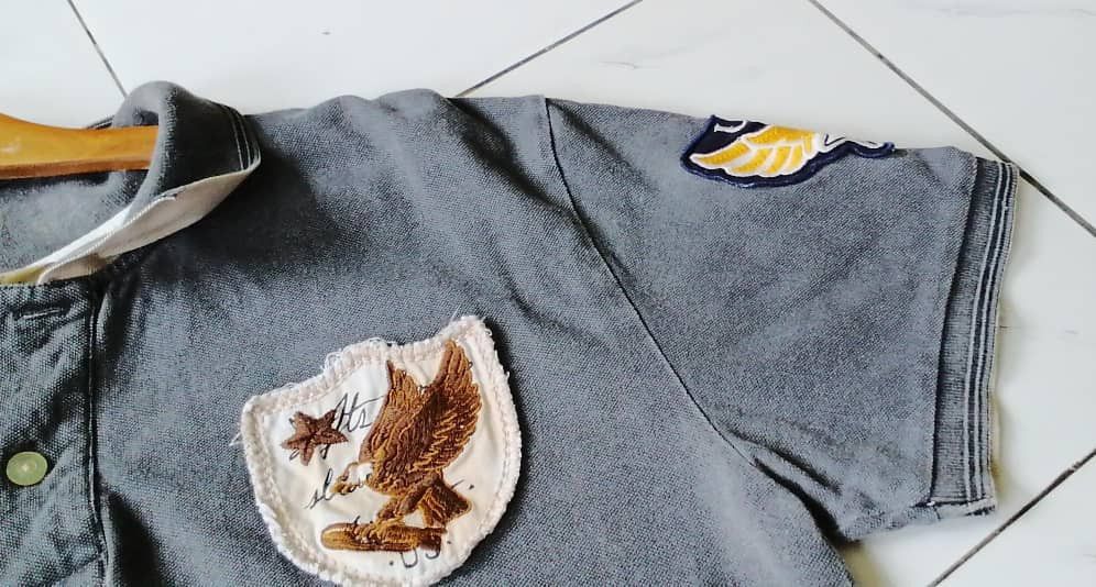 Avirex AVIREX air force eagle Unit Embroidery Polo Shirt Size US L / EU 52-54 / 3 - 7 Thumbnail