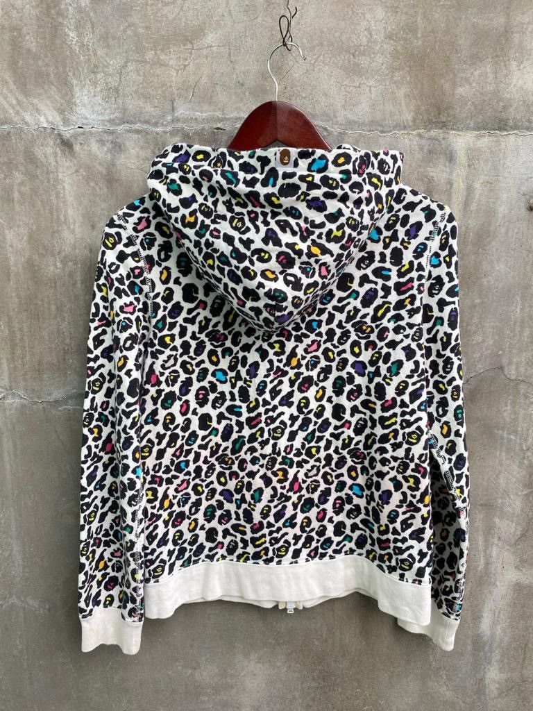 Bape Leopard Camo Hoodie Size XS / US 0-2 / IT 36-38 - 2 Thumbnail
