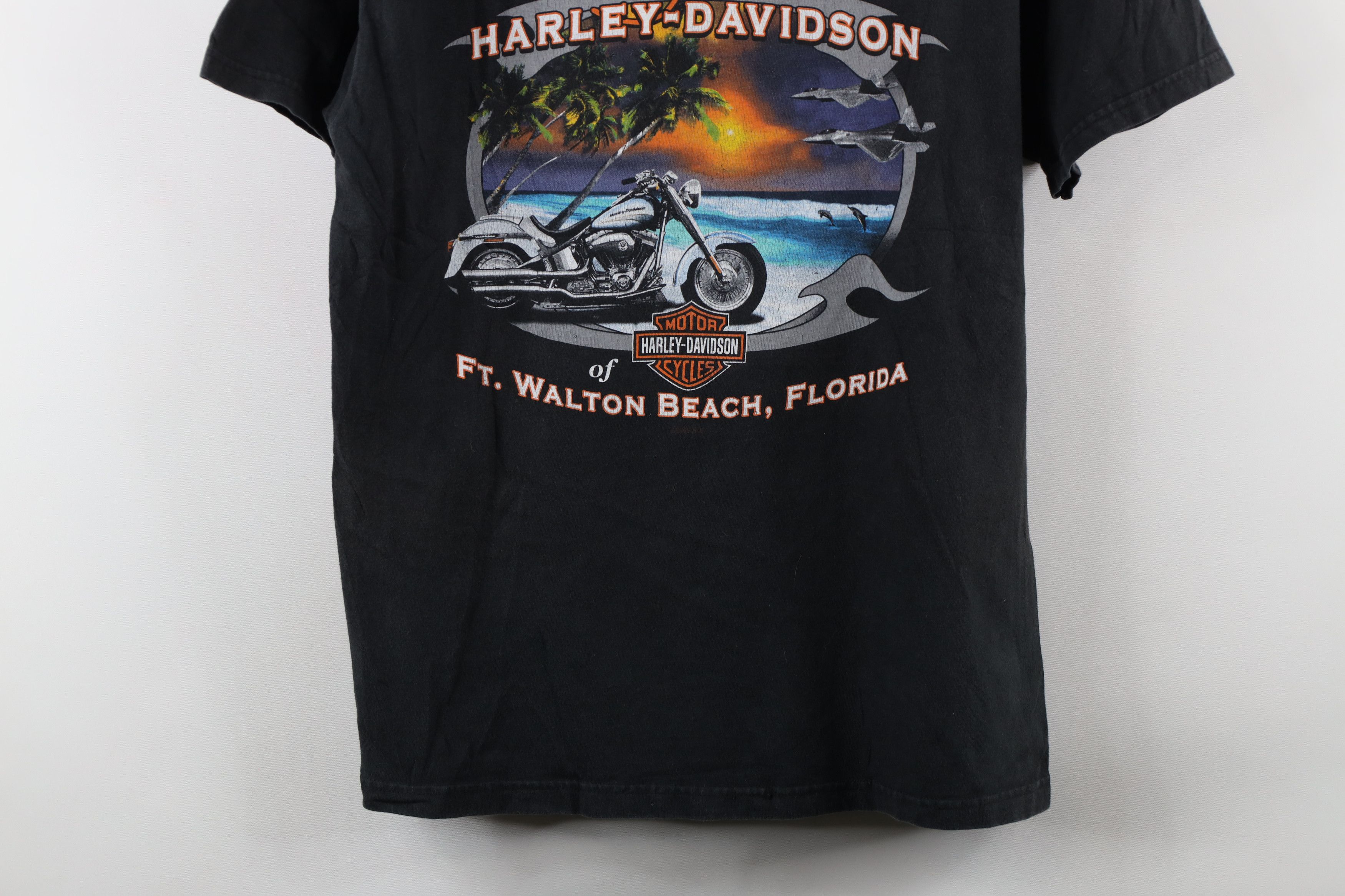 Harley Davidson × Vintage Vintage Harley Davidson Spell Out Steel Dragon T-Shirt USA Size US M / EU 48-50 / 2 - 10 Thumbnail