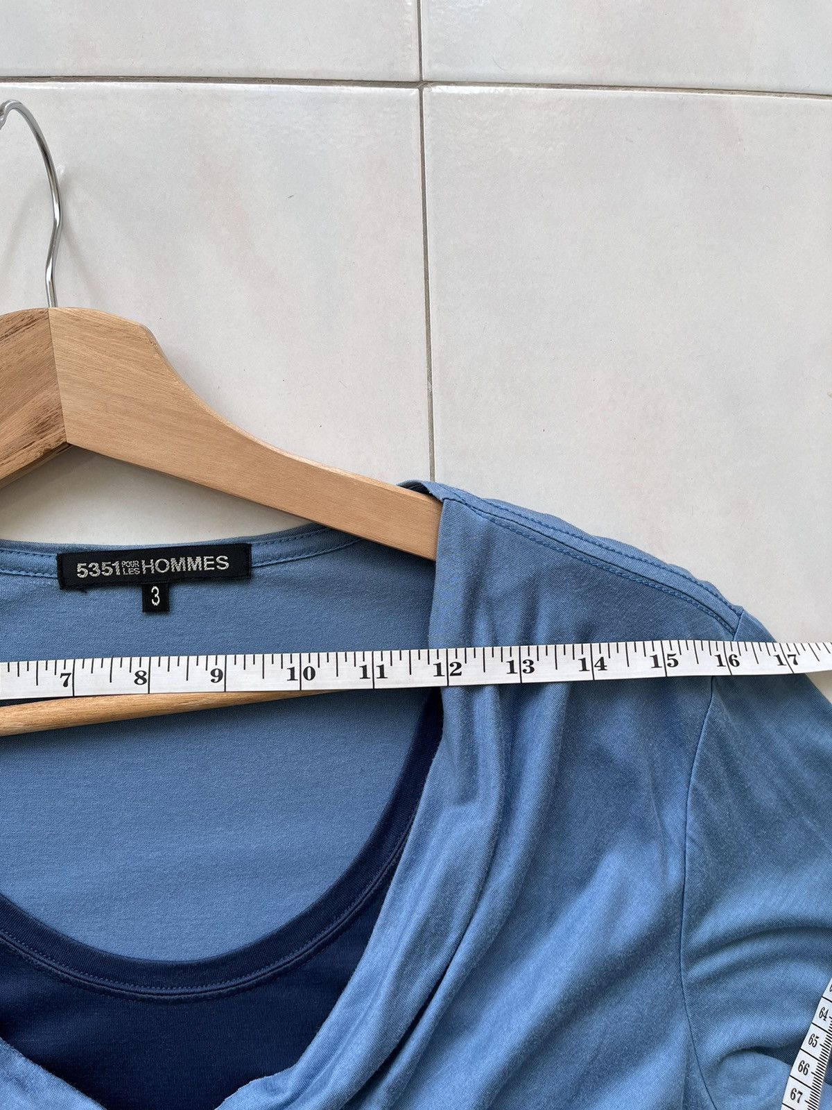 5351 POUR LES HOMMES × Japanese Brand 5351 Pour Les Homme Asymmetrical Size M / US 6-8 / IT 42-44 - 8 Thumbnail