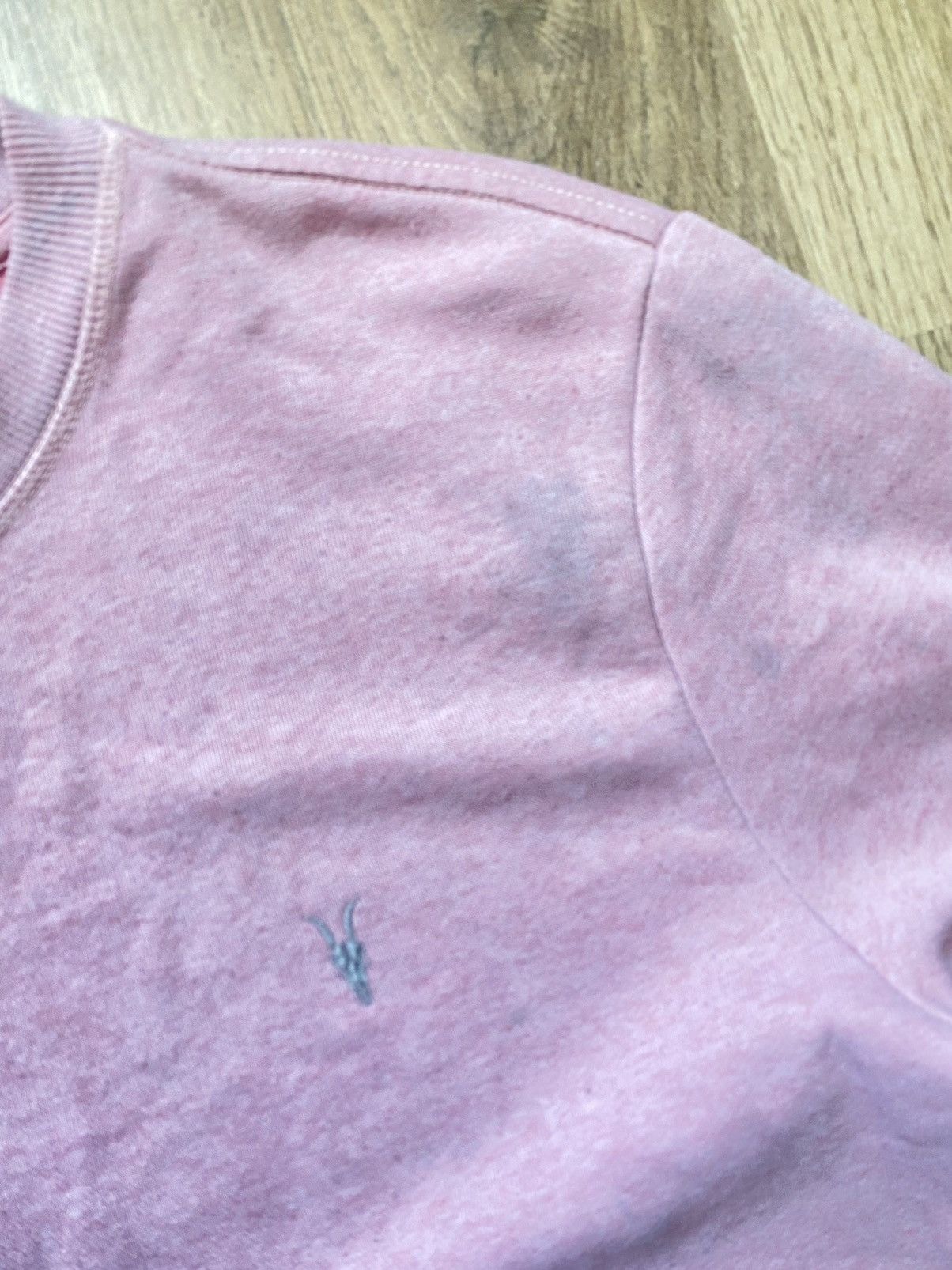 Allsaints × Vintage Vintage Allsaints pink sweatshirt men’s L Size US L / EU 52-54 / 3 - 7 Thumbnail