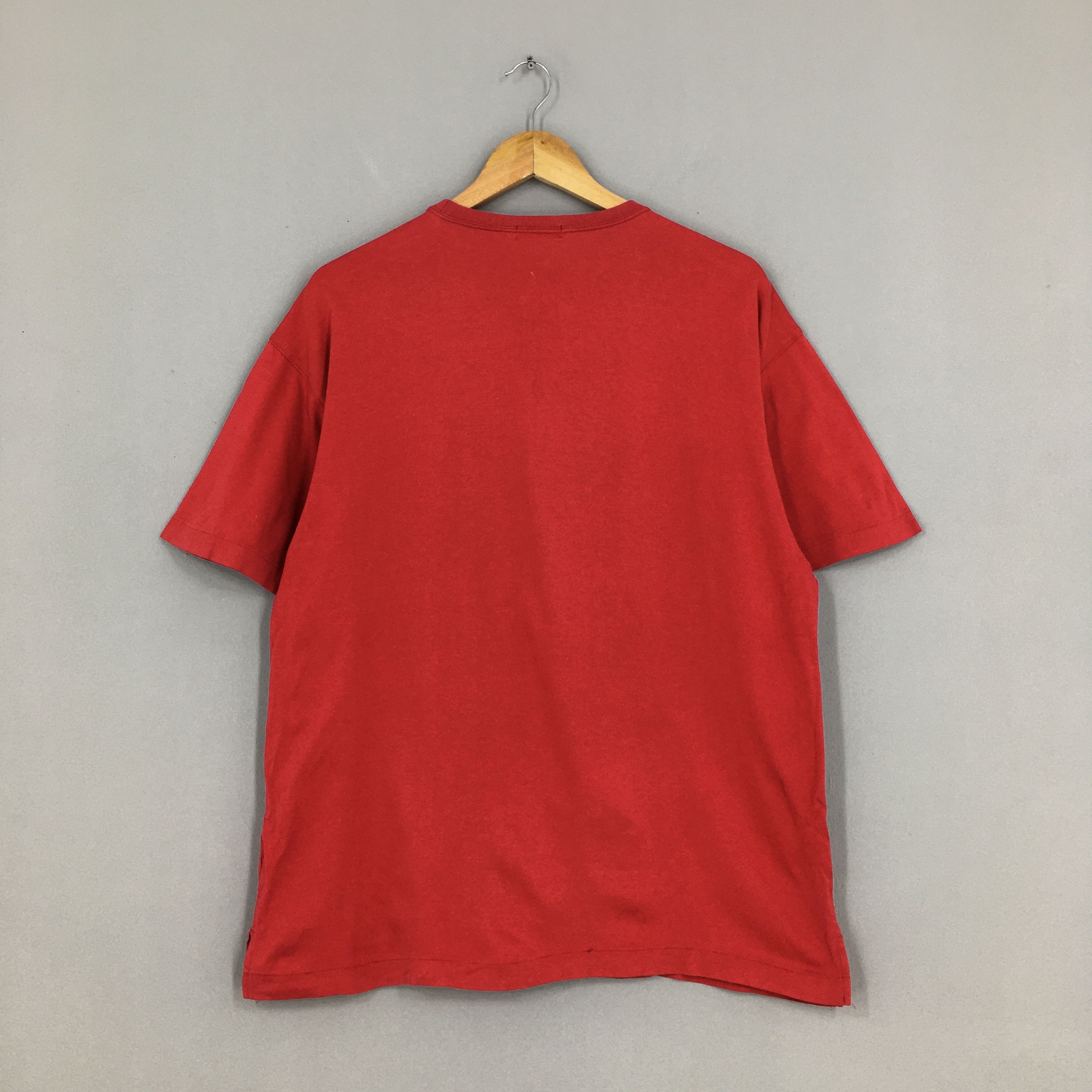 Designer × Lancel × Vintage Vintage Lancel Jeans Red Tshirt Large Size US L / EU 52-54 / 3 - 7 Thumbnail