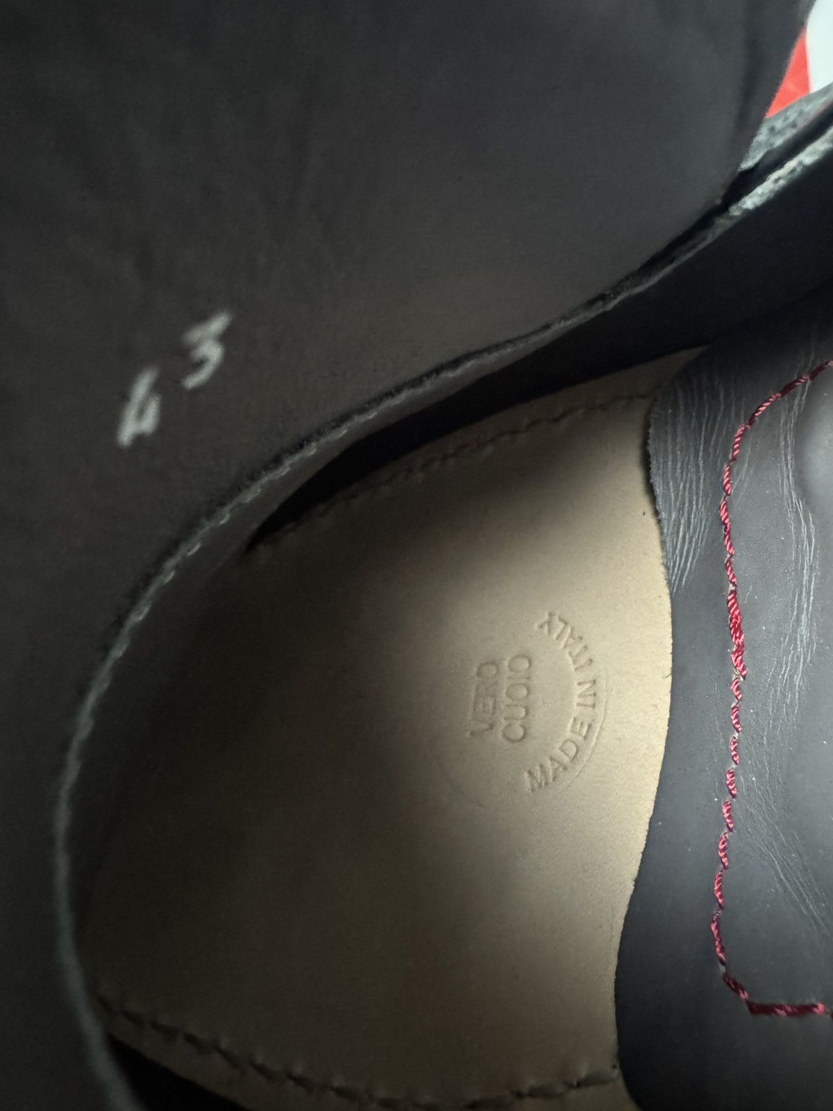 Pollini Black High Quality Leather Loafers Vintage Y2k Italy Hype Size US 9.5 / EU 42-43 - 4 Thumbnail
