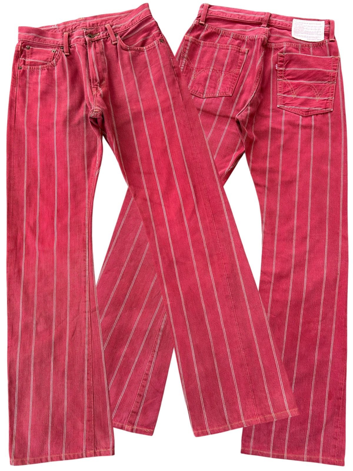 Carfixin Ae Pinstripe Jeans Pantalon Supreme X Levis Supreme X